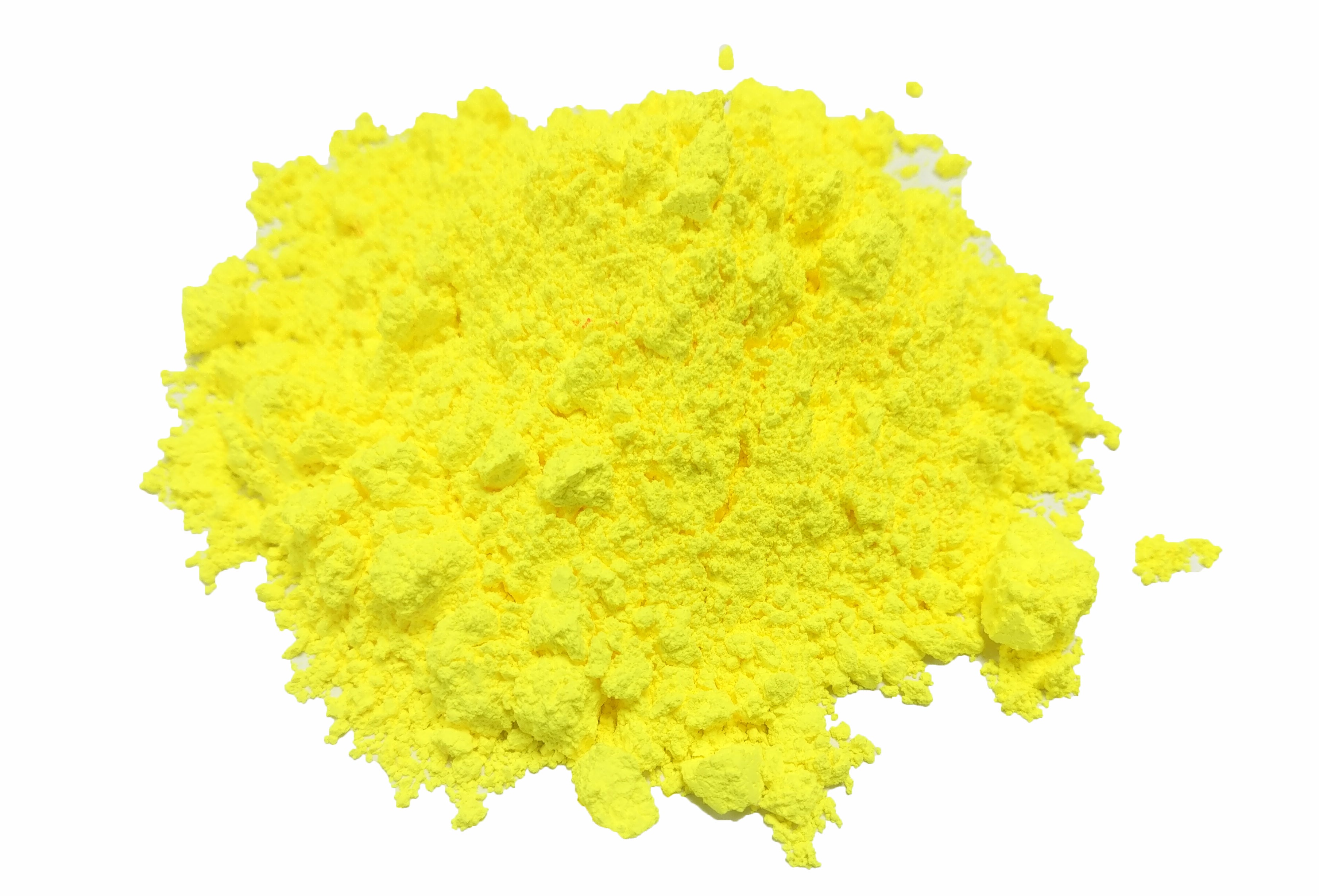 Fluoreszierende Pigmentpulver