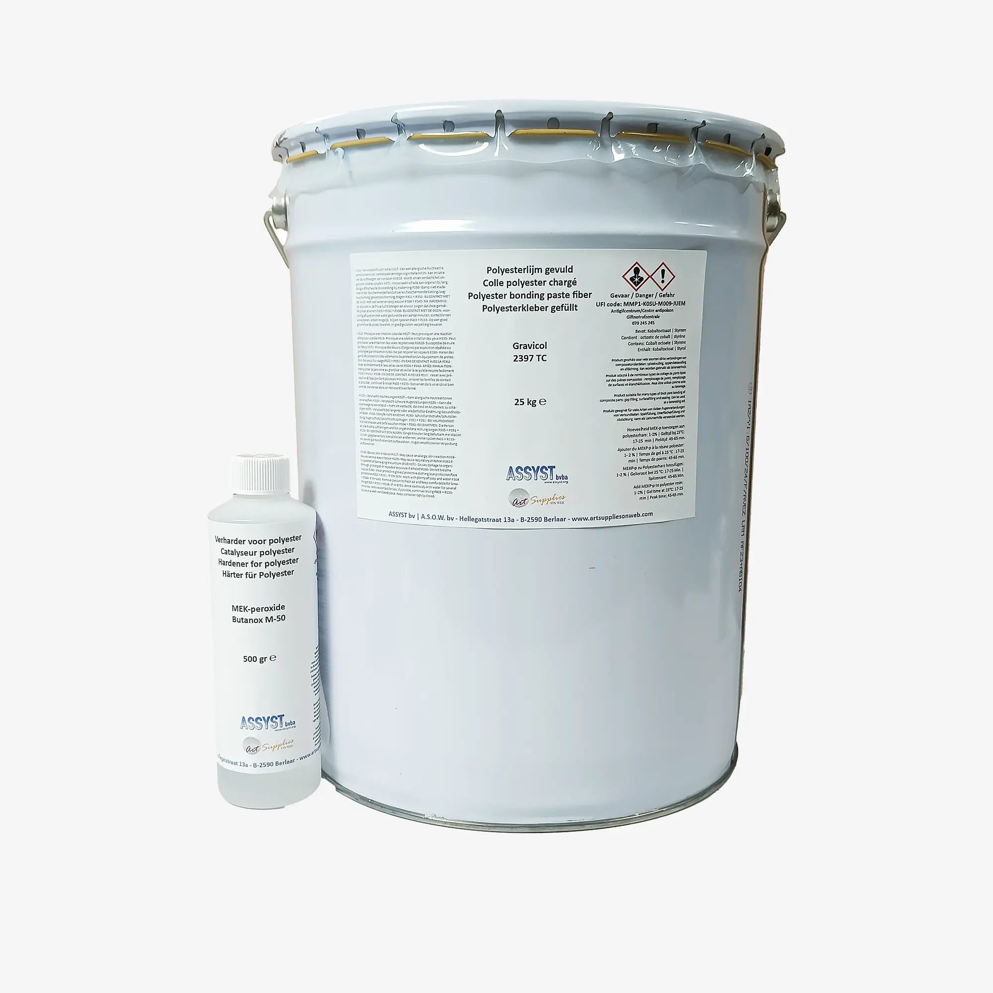 Polyester Gravicol 2397 + Härter