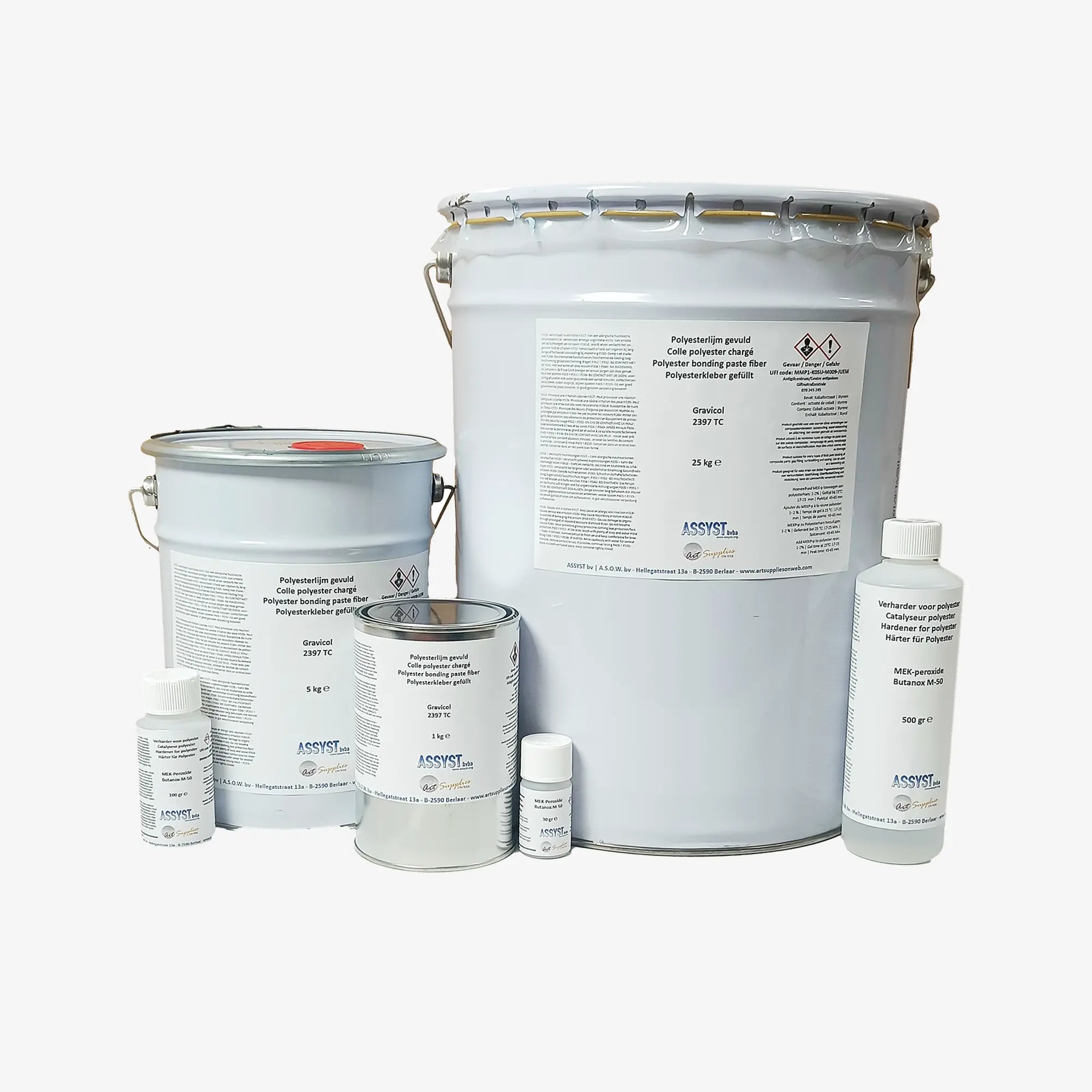 Polyester Gravicol 2397 + Härter