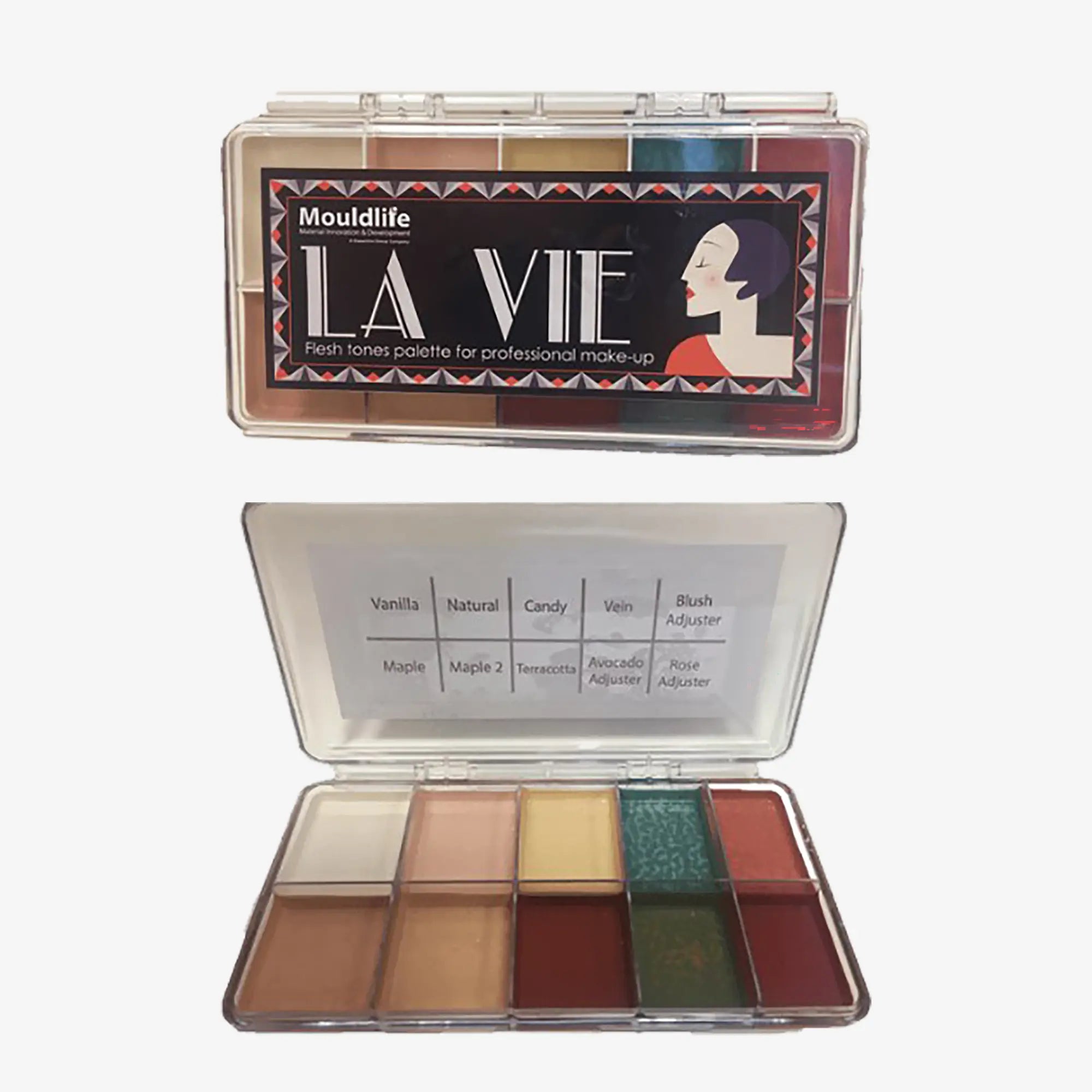 Make-up palettes.