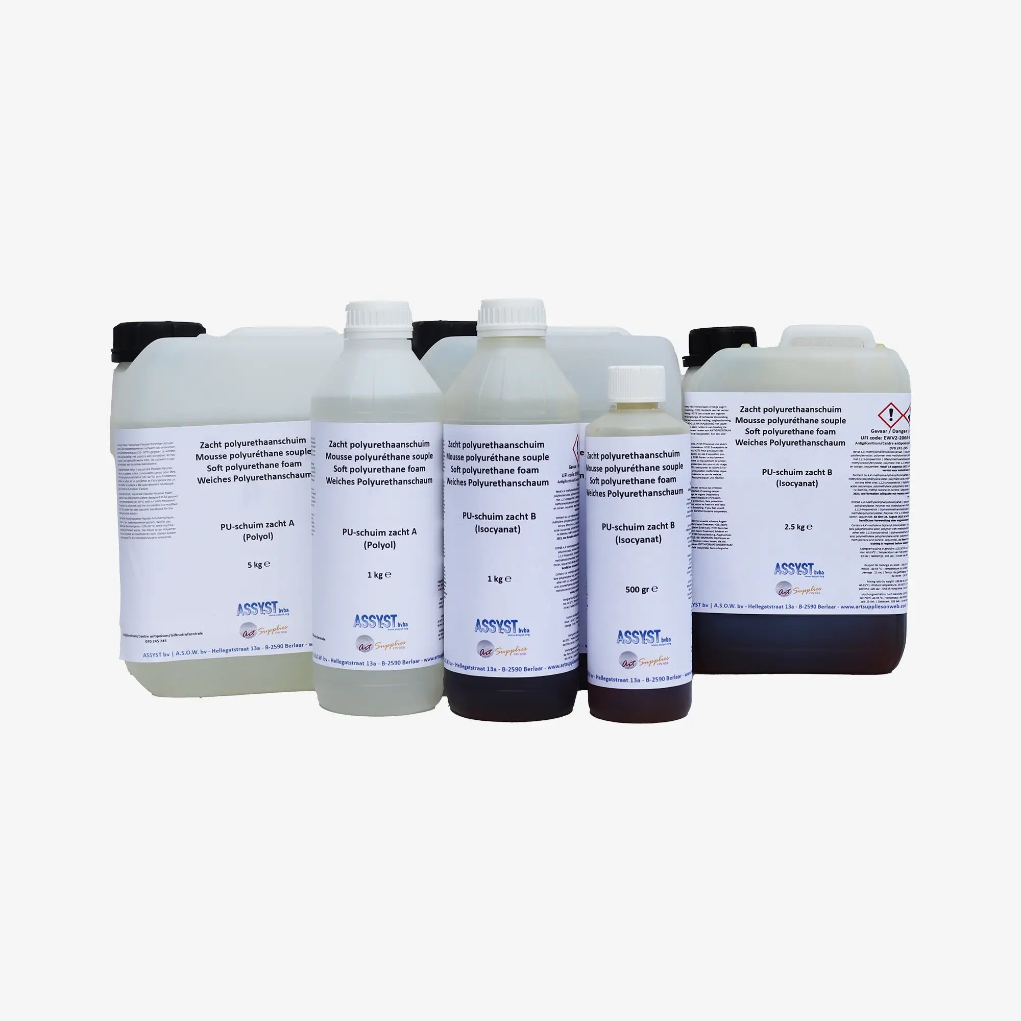 Polyurethane foam - soft A+B