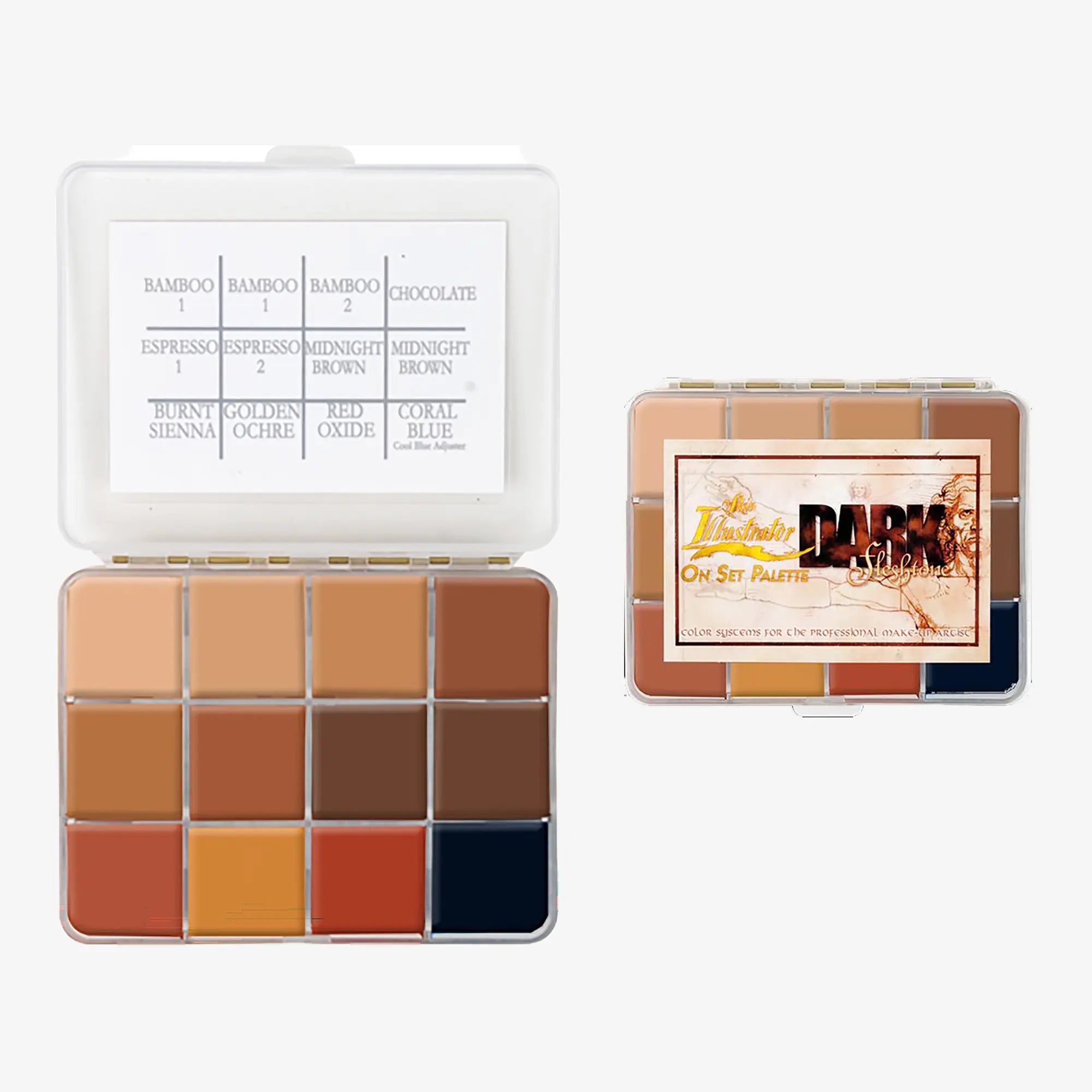 Make-up palettes.