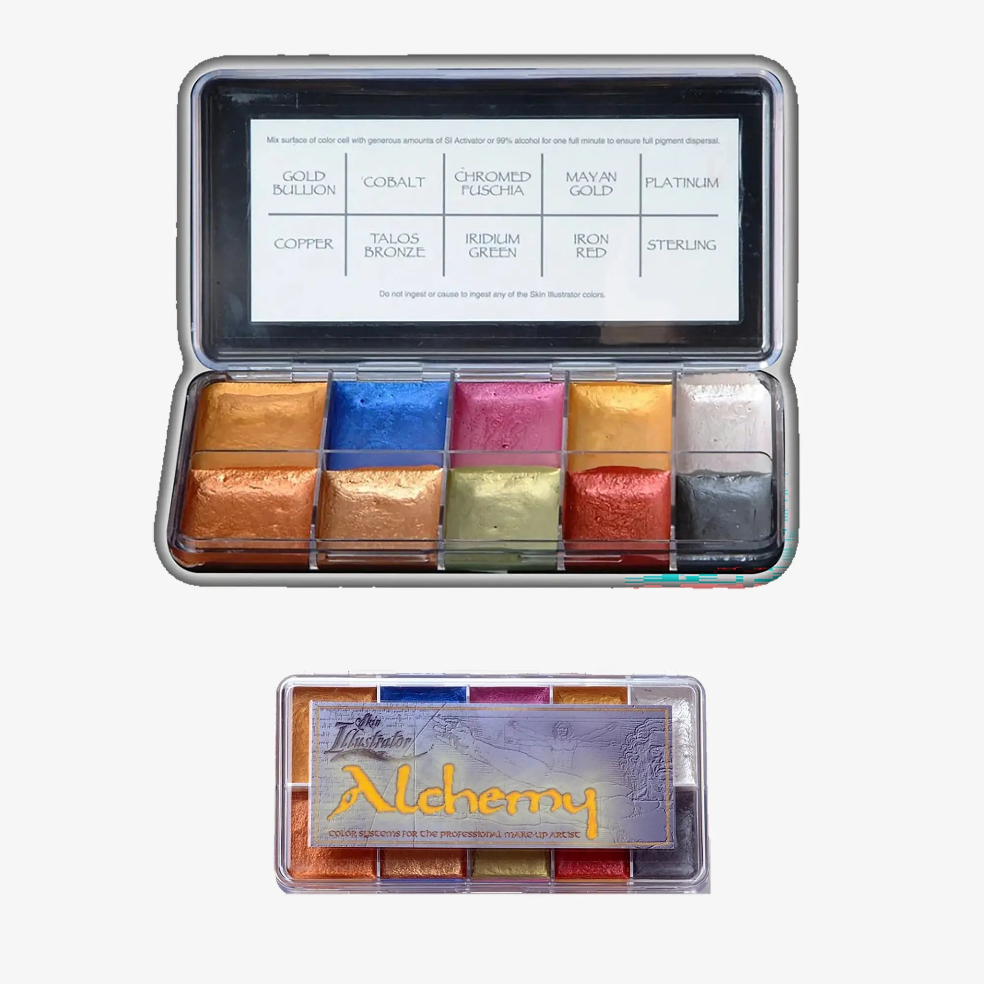 Make-up palettes.