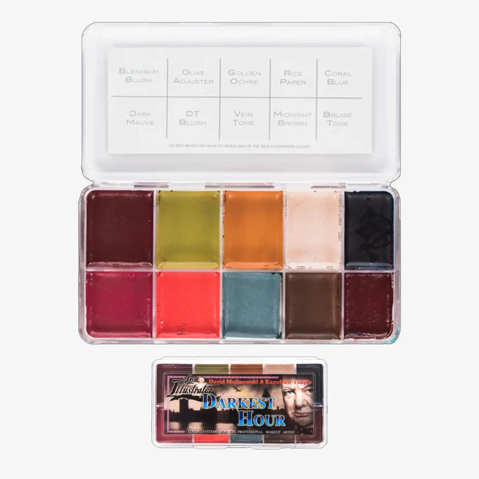 Make-up palettes.