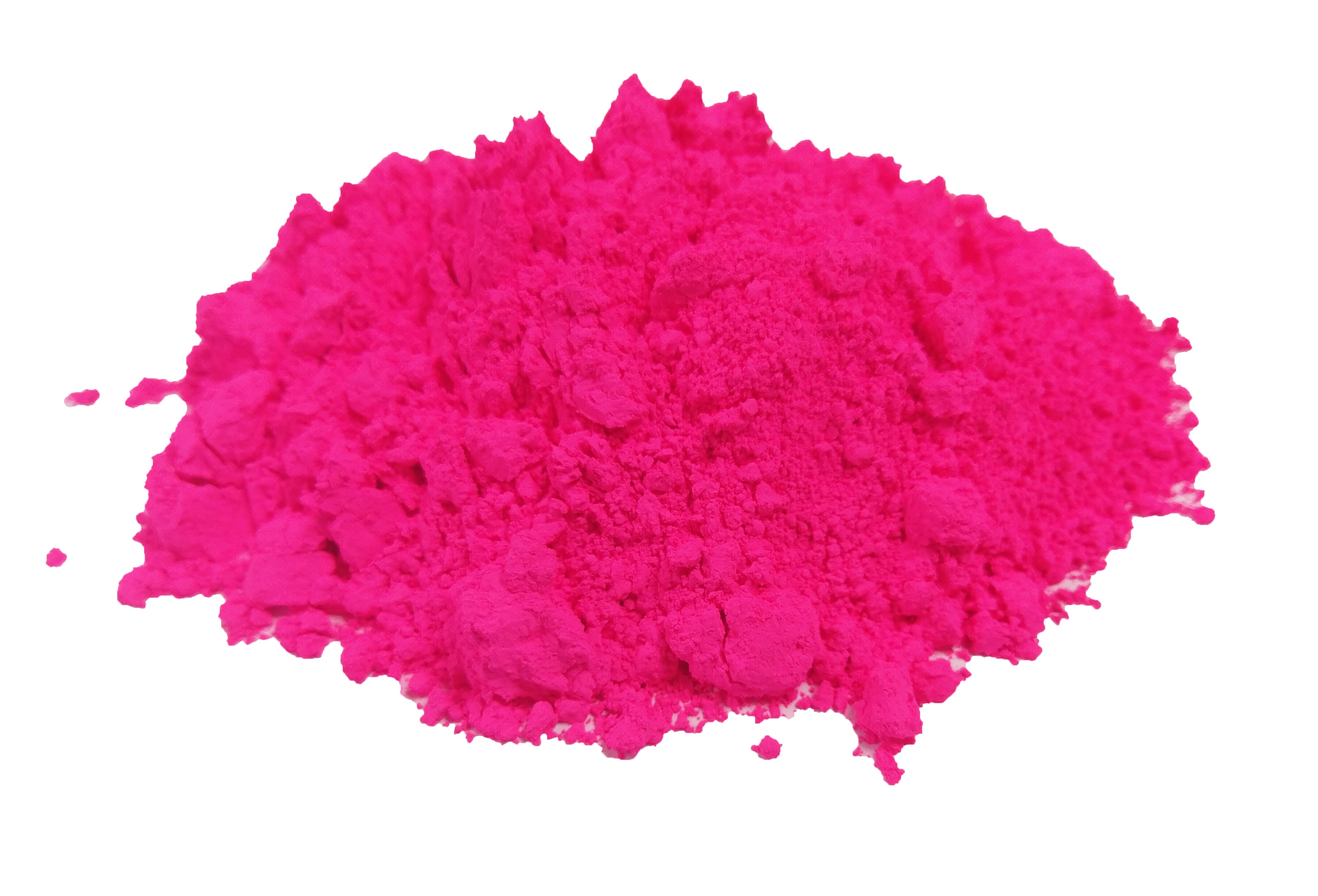 Pigment en poudre fluorescent