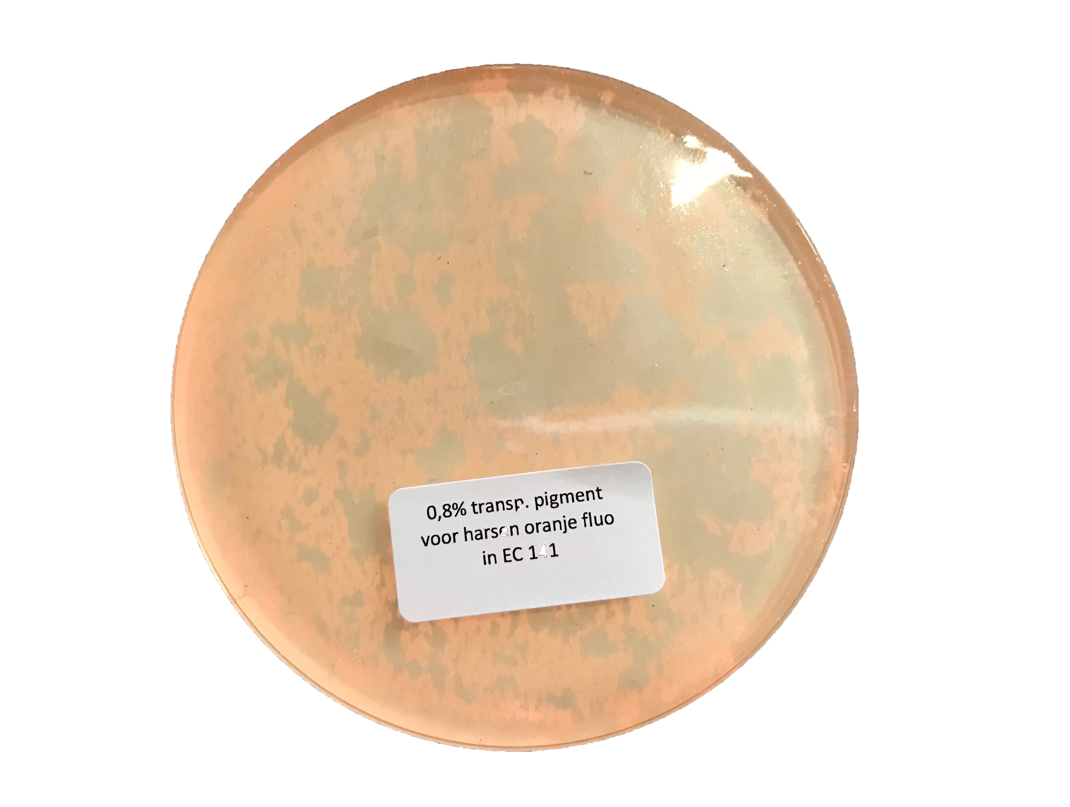 Transparante kleurstof voor harsen