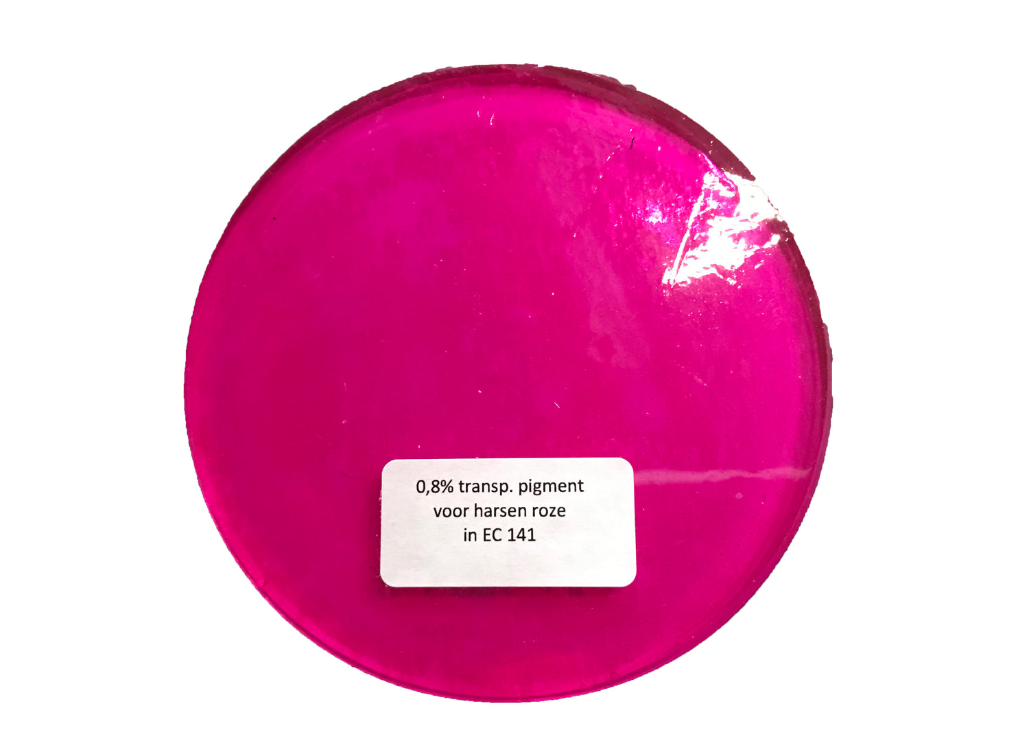 Transparante kleurstof voor harsen