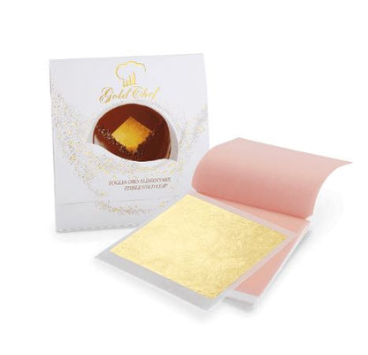 Edible gold leaf