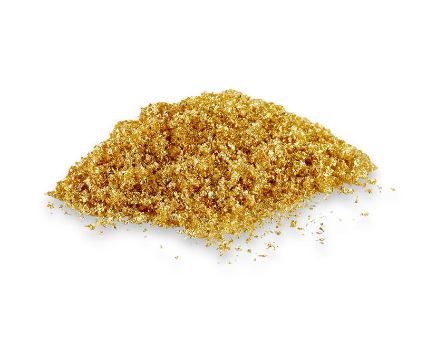 Edible gold powder