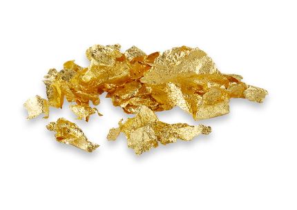 Eetbare goudvlokken