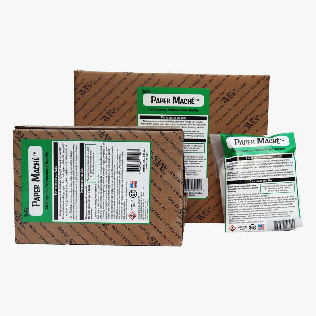 Aves Paper Mache White