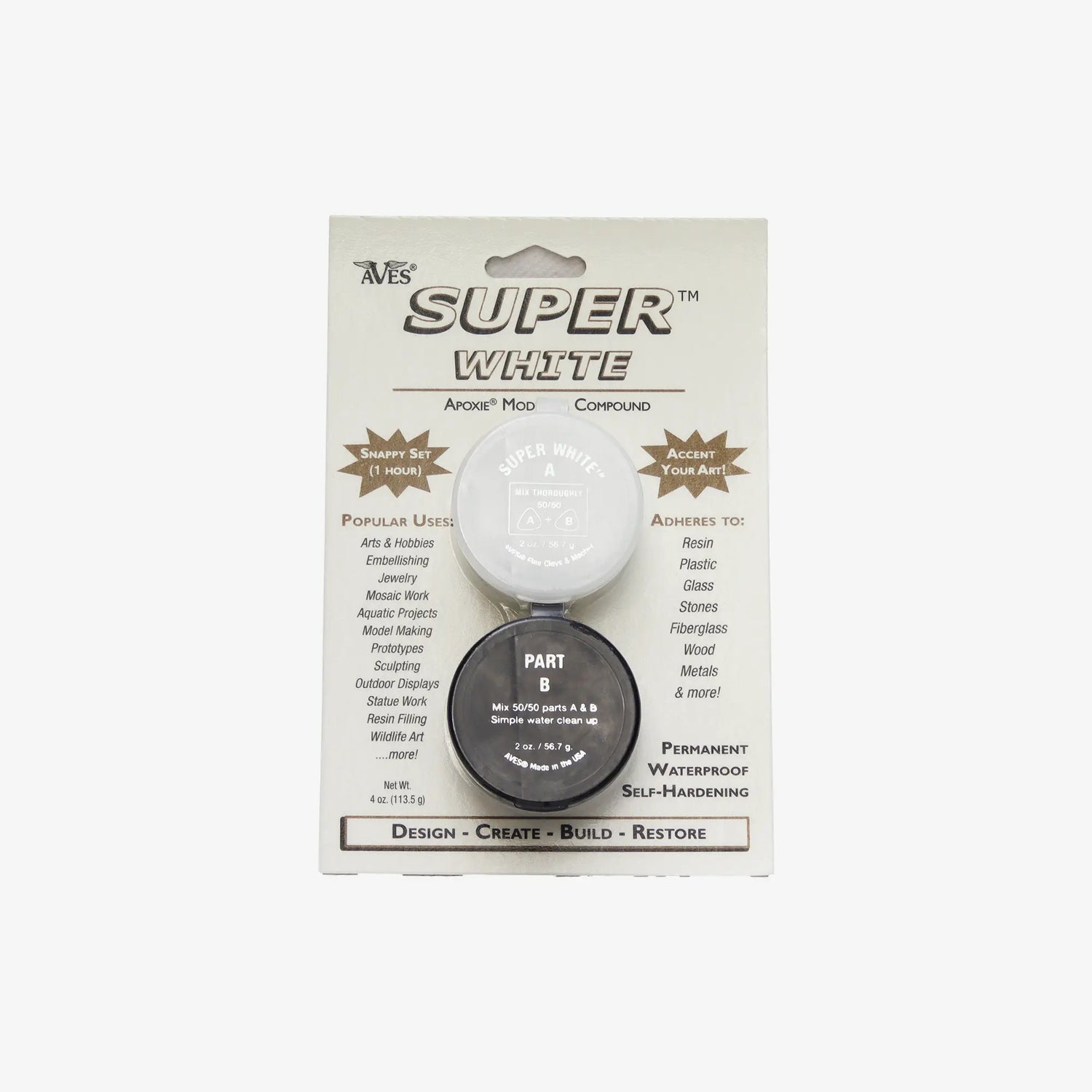 Apoxie Super White A+B