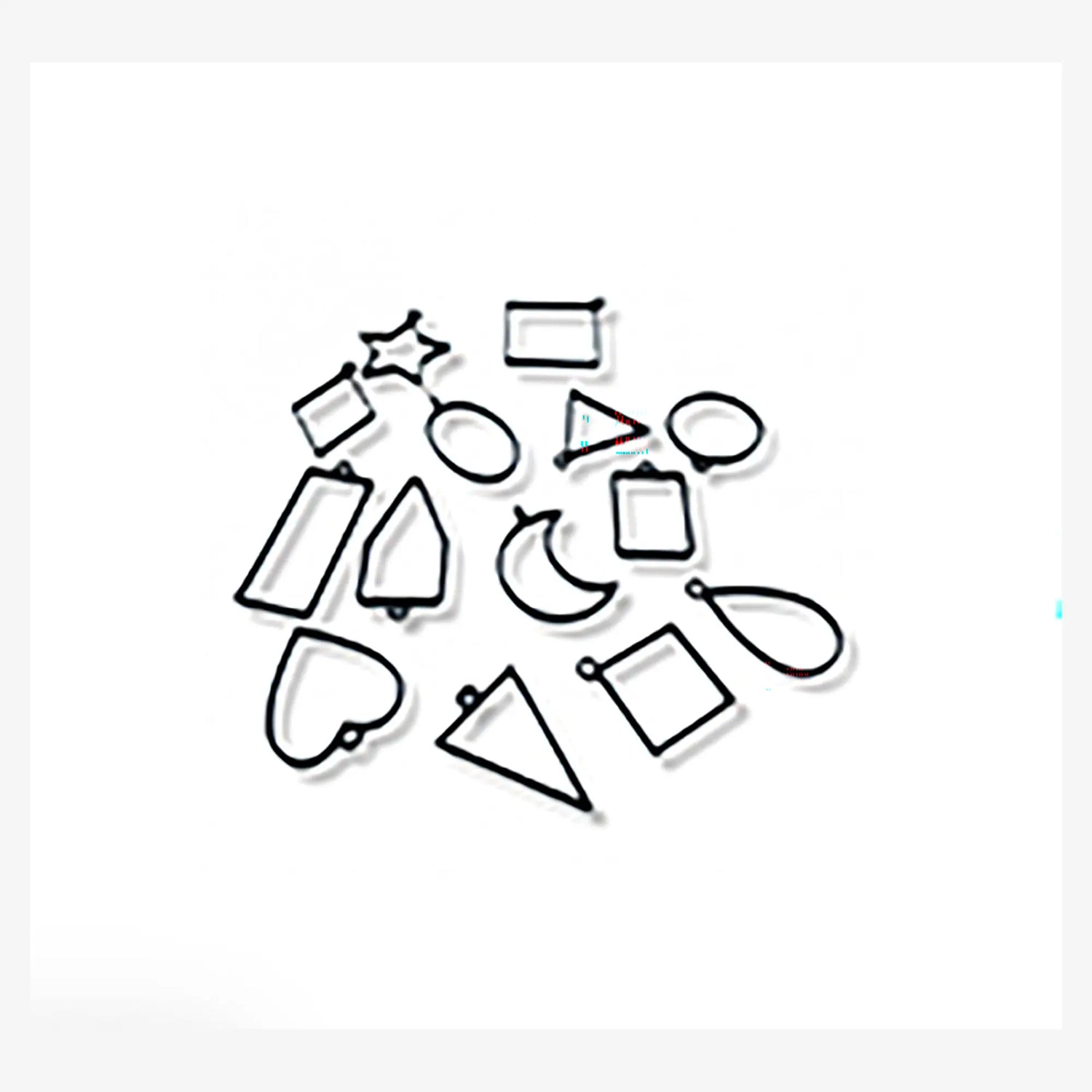 Offener Rahmen-Anhänger