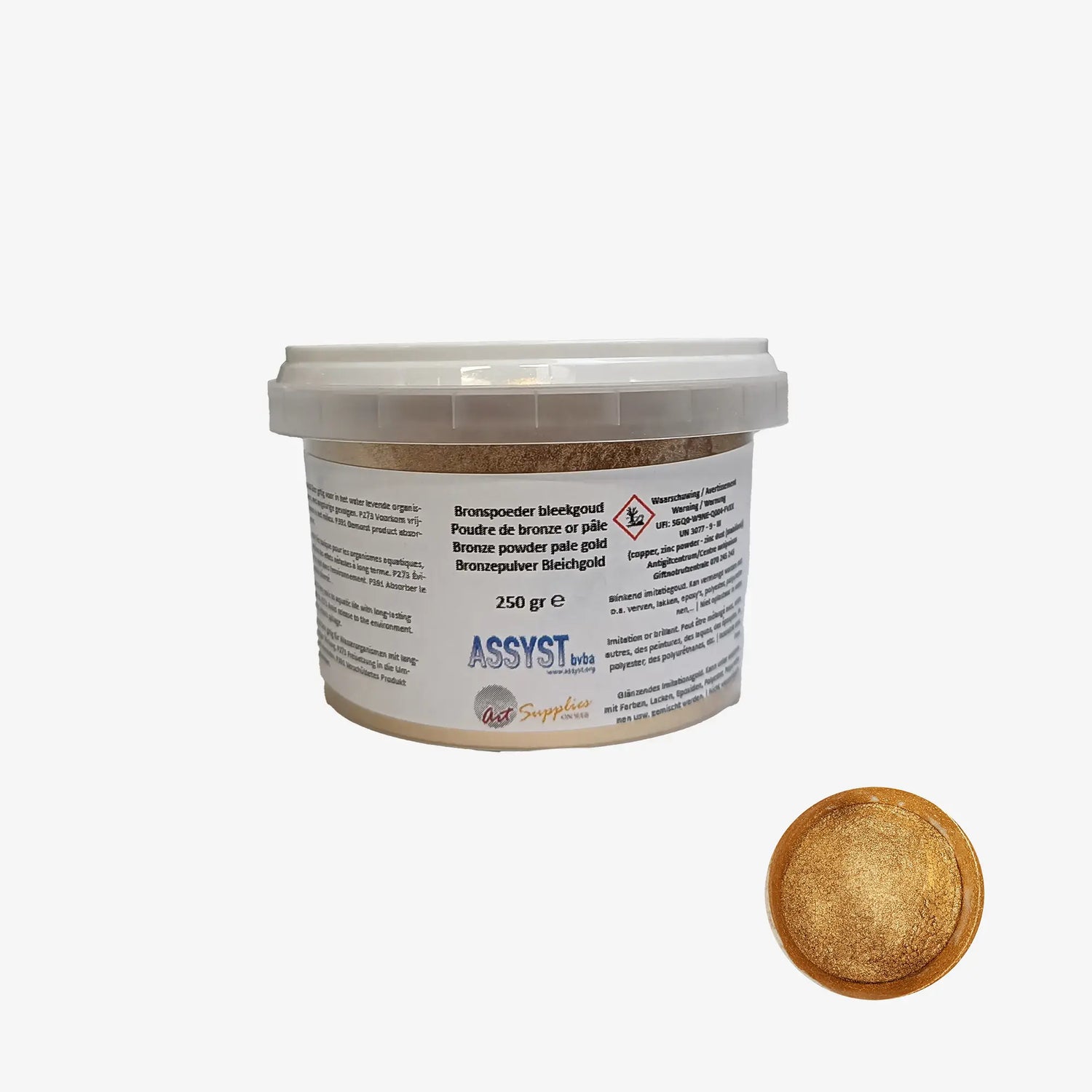 Imitation Gold-, Silber- und Kupferpulver