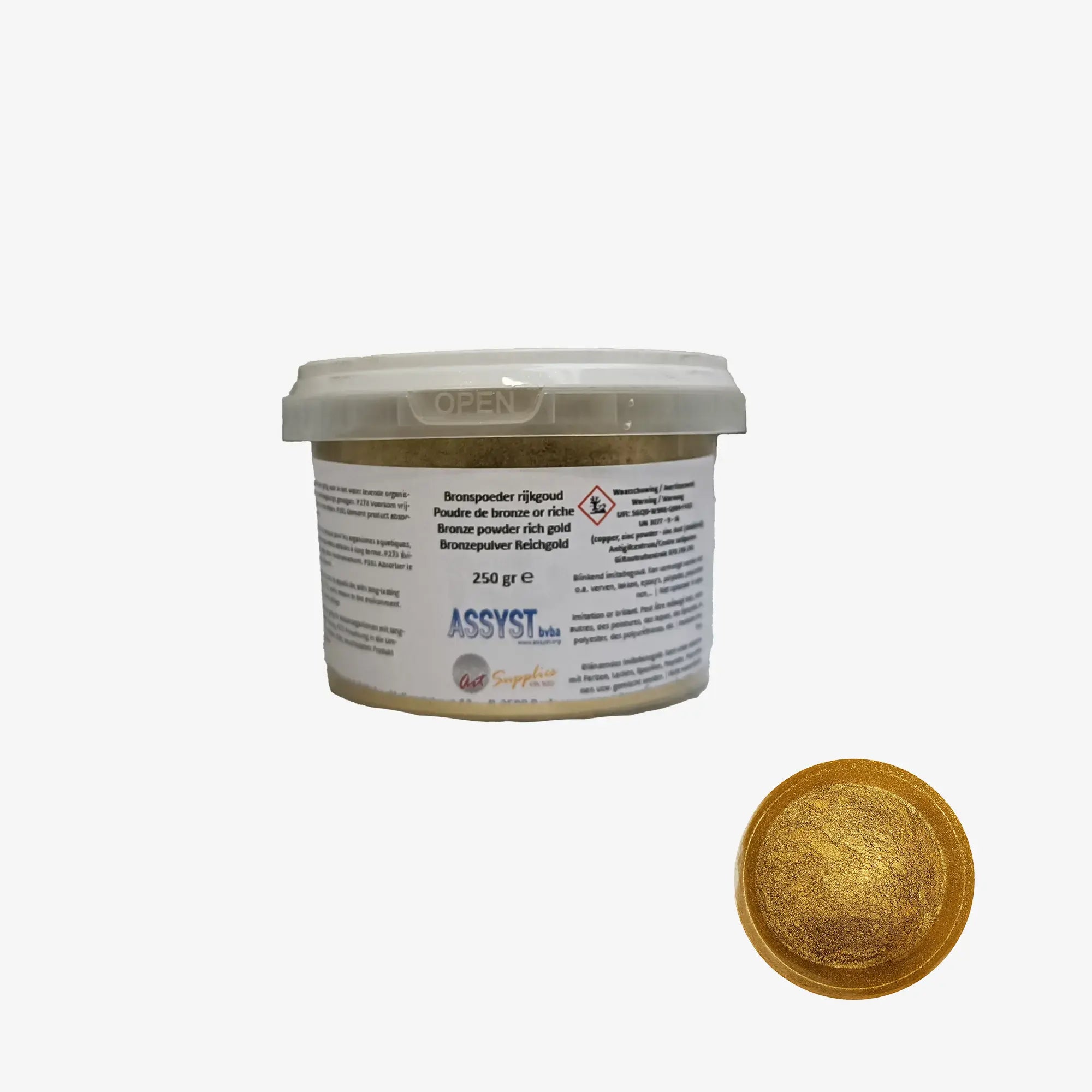 Imitation Gold-, Silber- und Kupferpulver