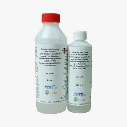 Epoxidharz EC1150+W1150 bis zu einer Dicke von 9 cm