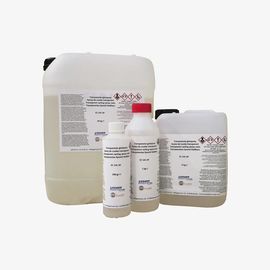 Transparante gietepoxy EC 141