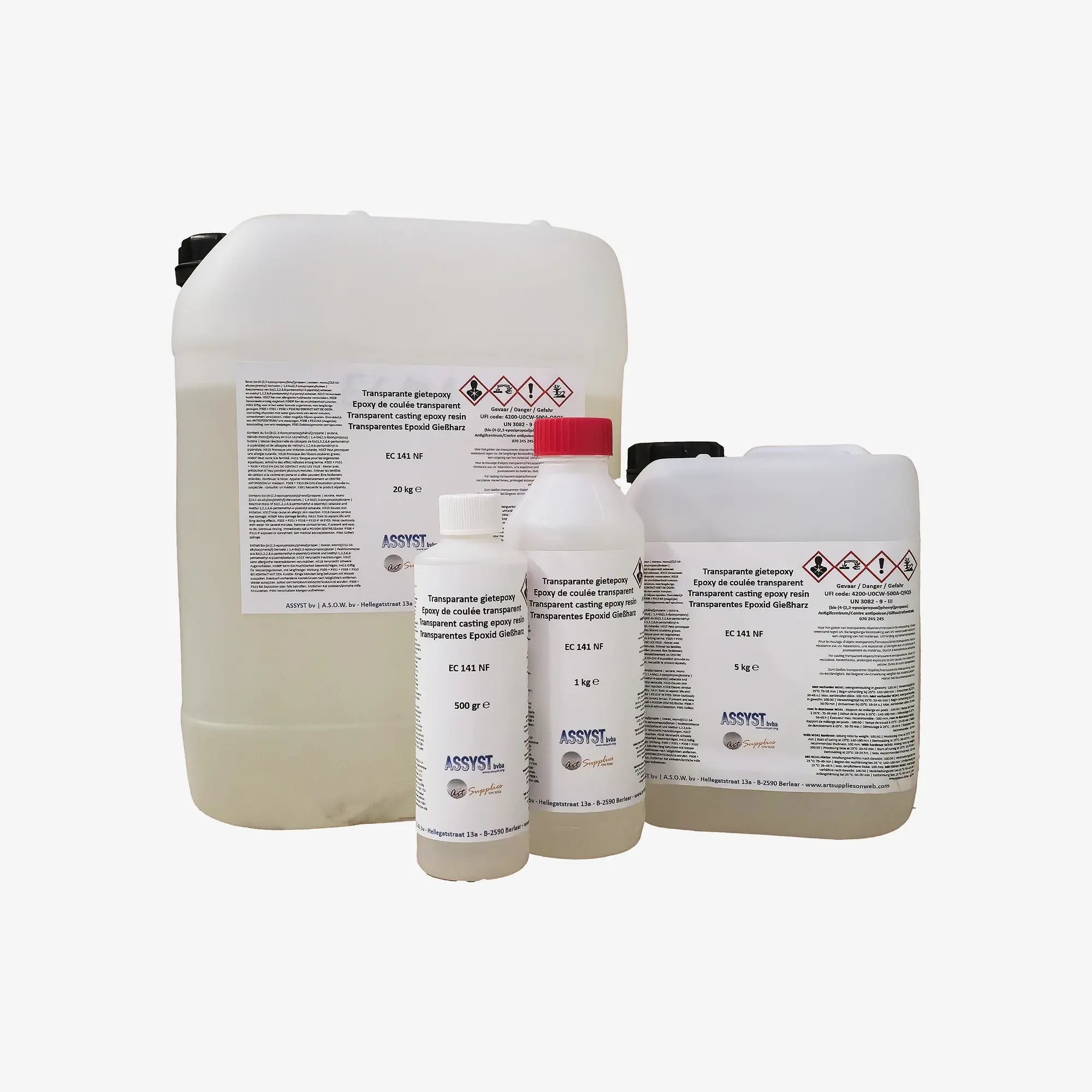 Transparentes Gießharz EC 141