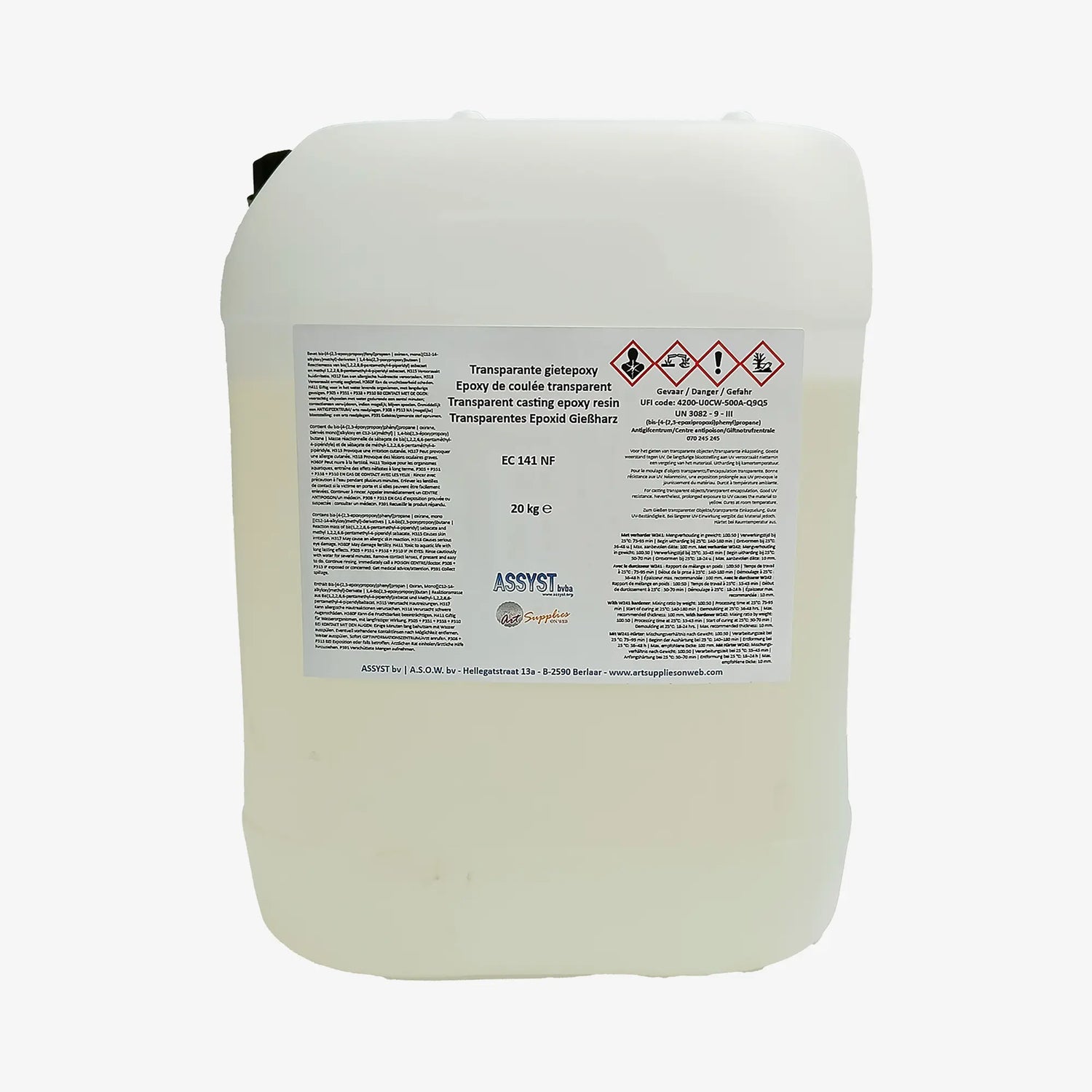 Transparentes Gießharz EC 141