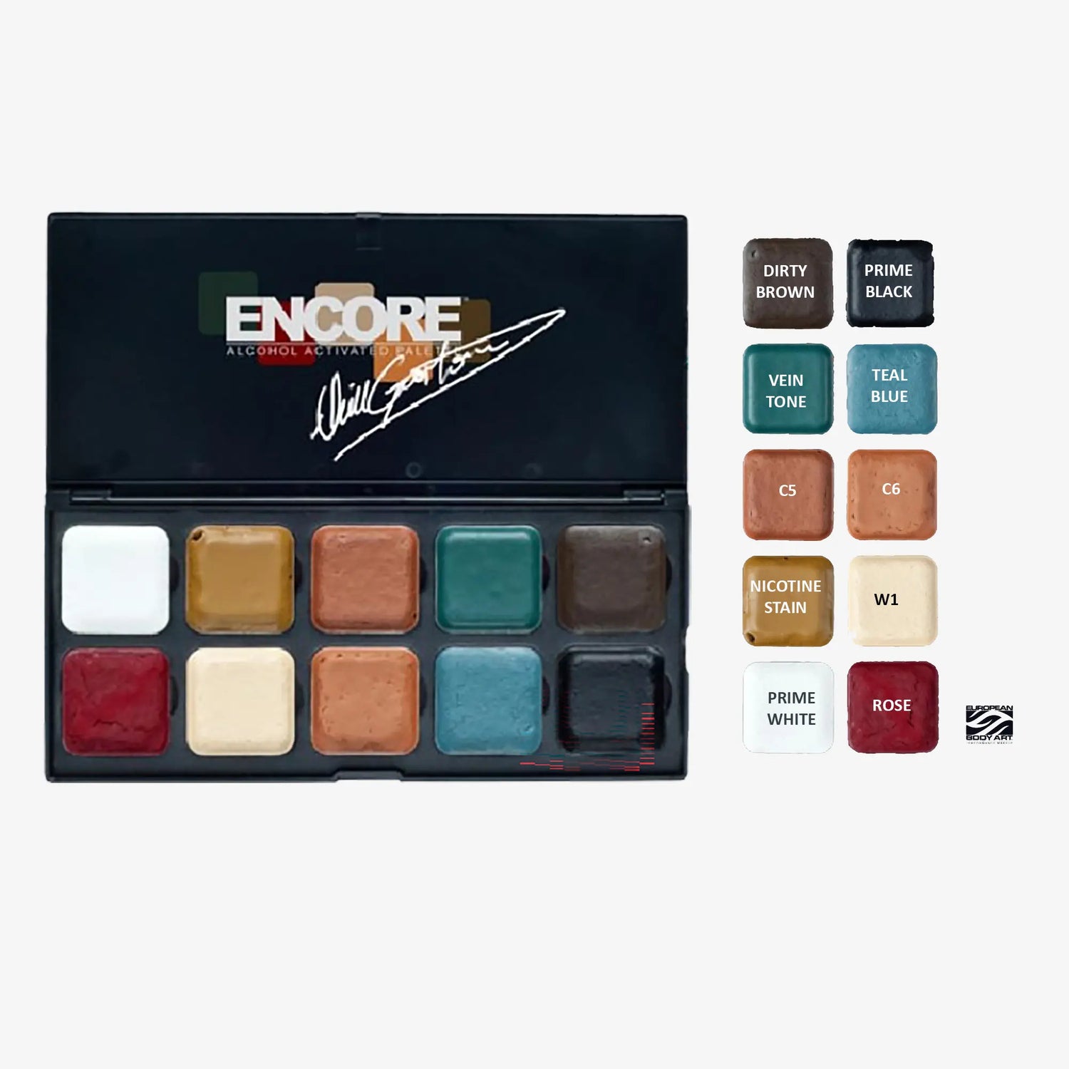 Make-up palettes.