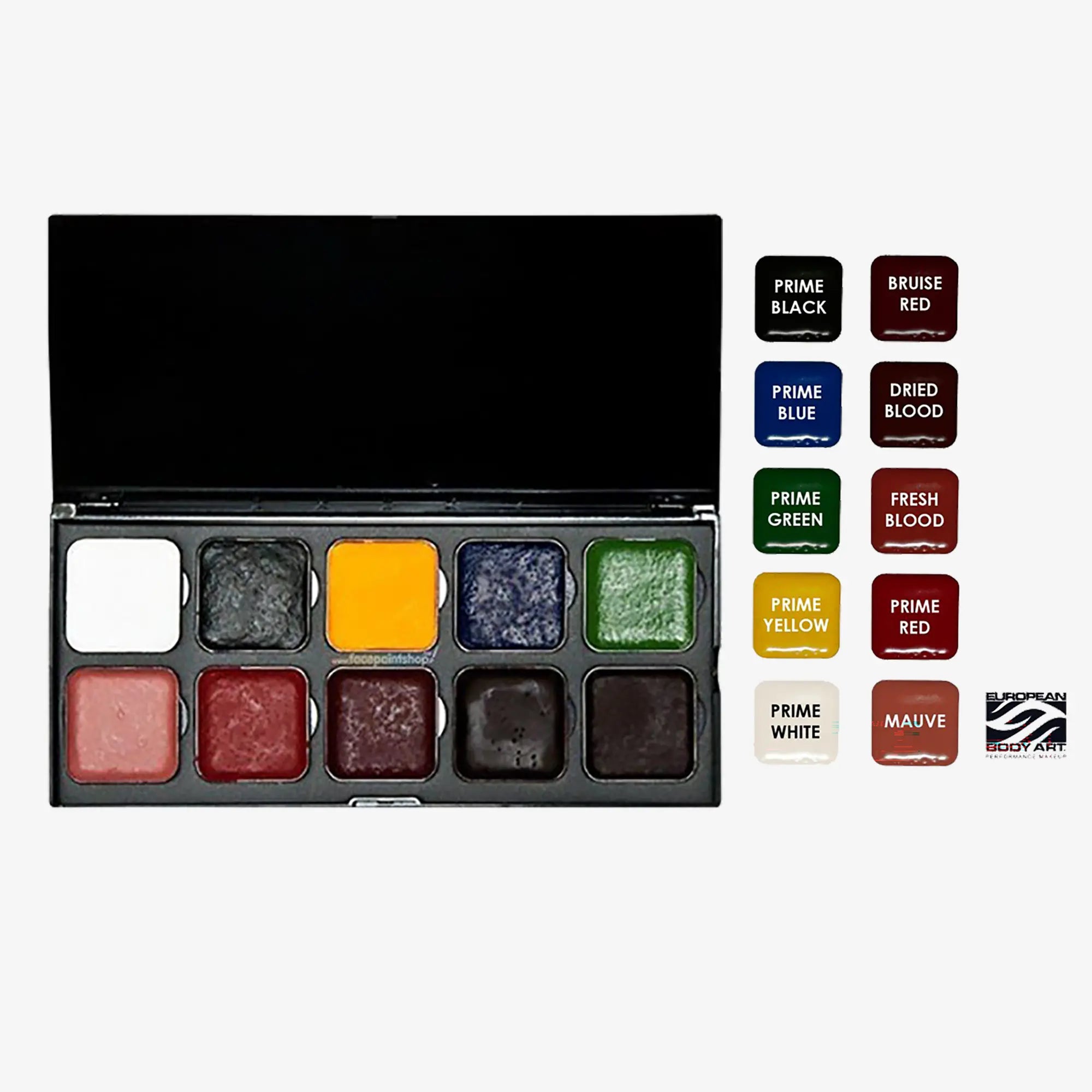 Make-up palettes.