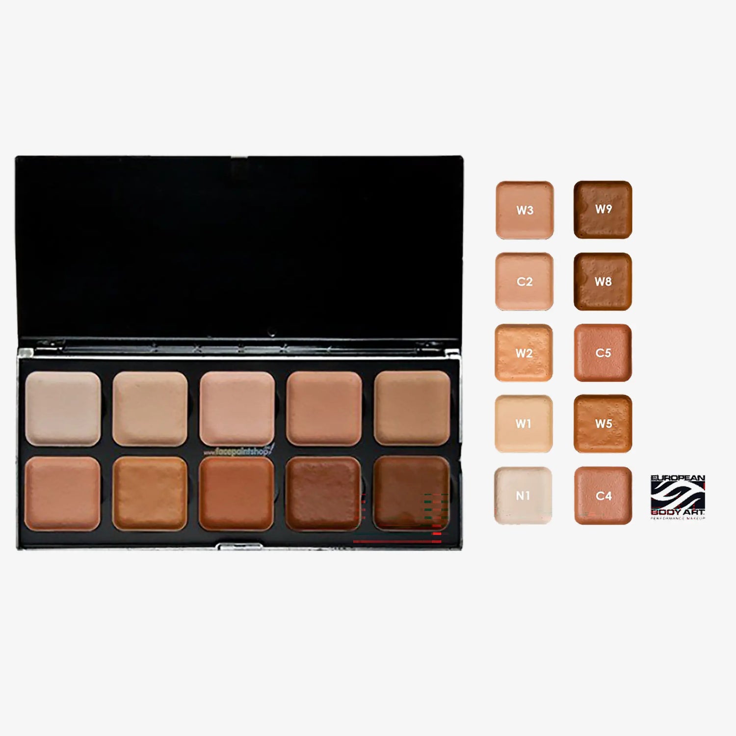 Make-up palettes.
