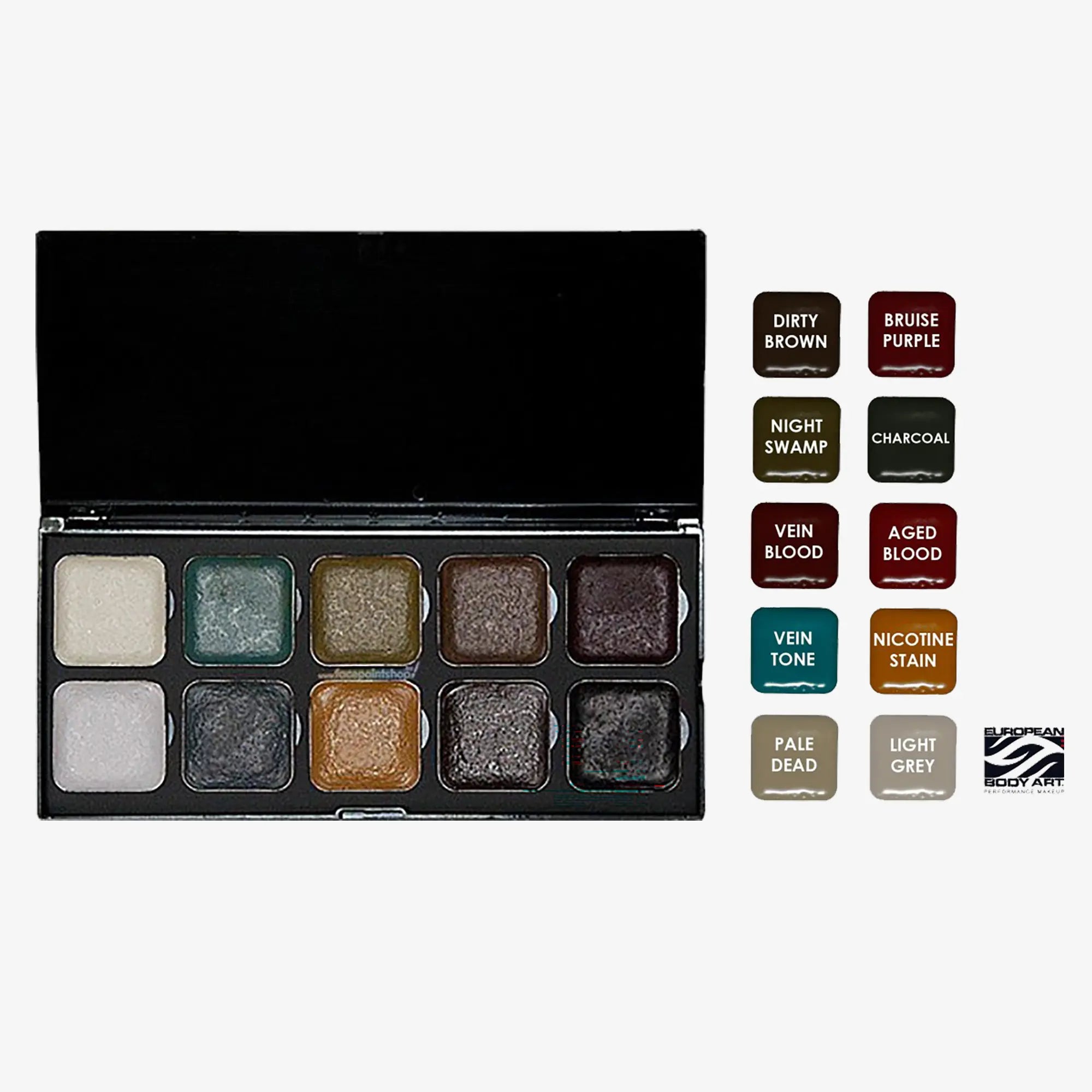 Make-up palettes.