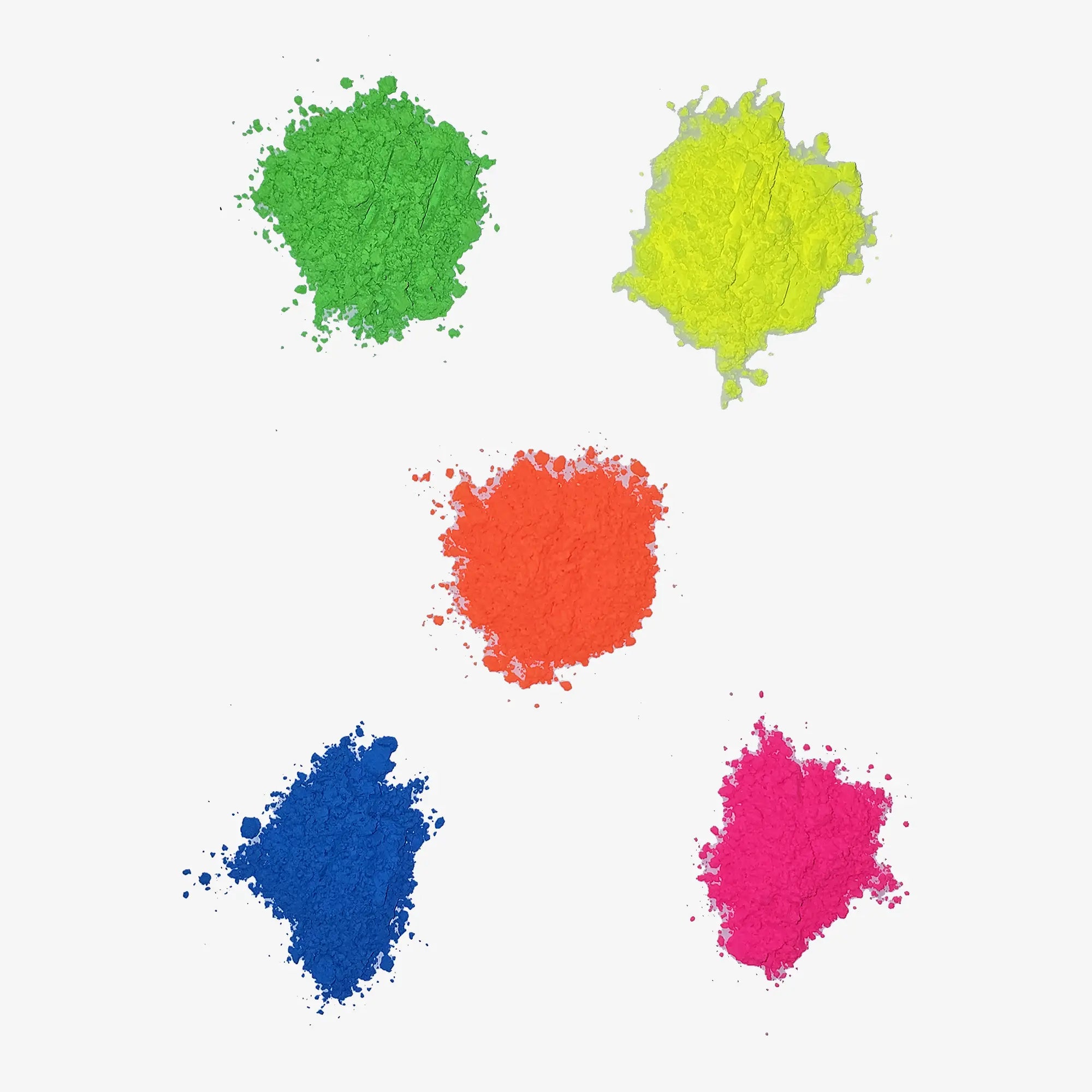 Pigment en poudre fluorescent