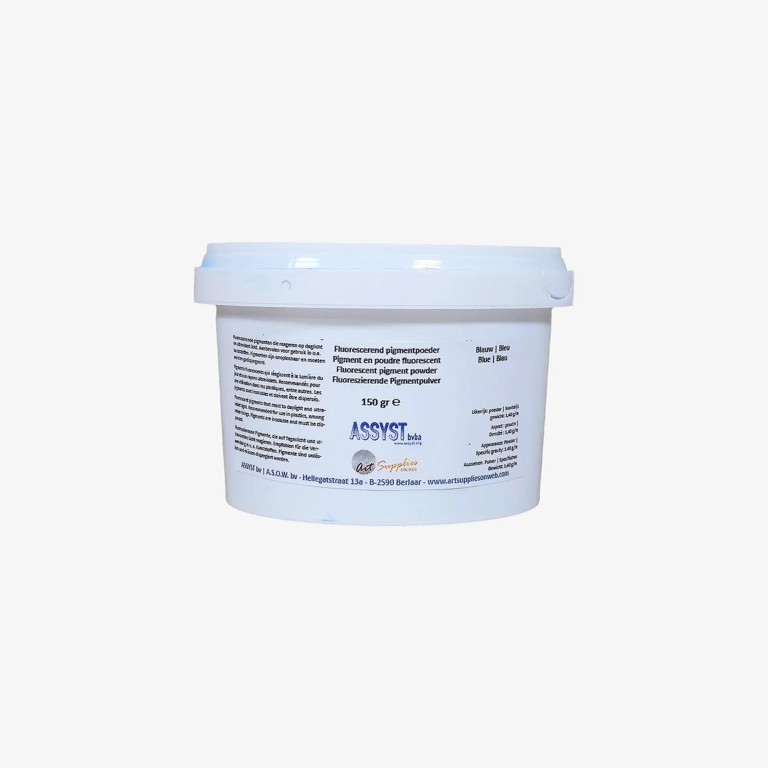 Pigment en poudre fluorescent