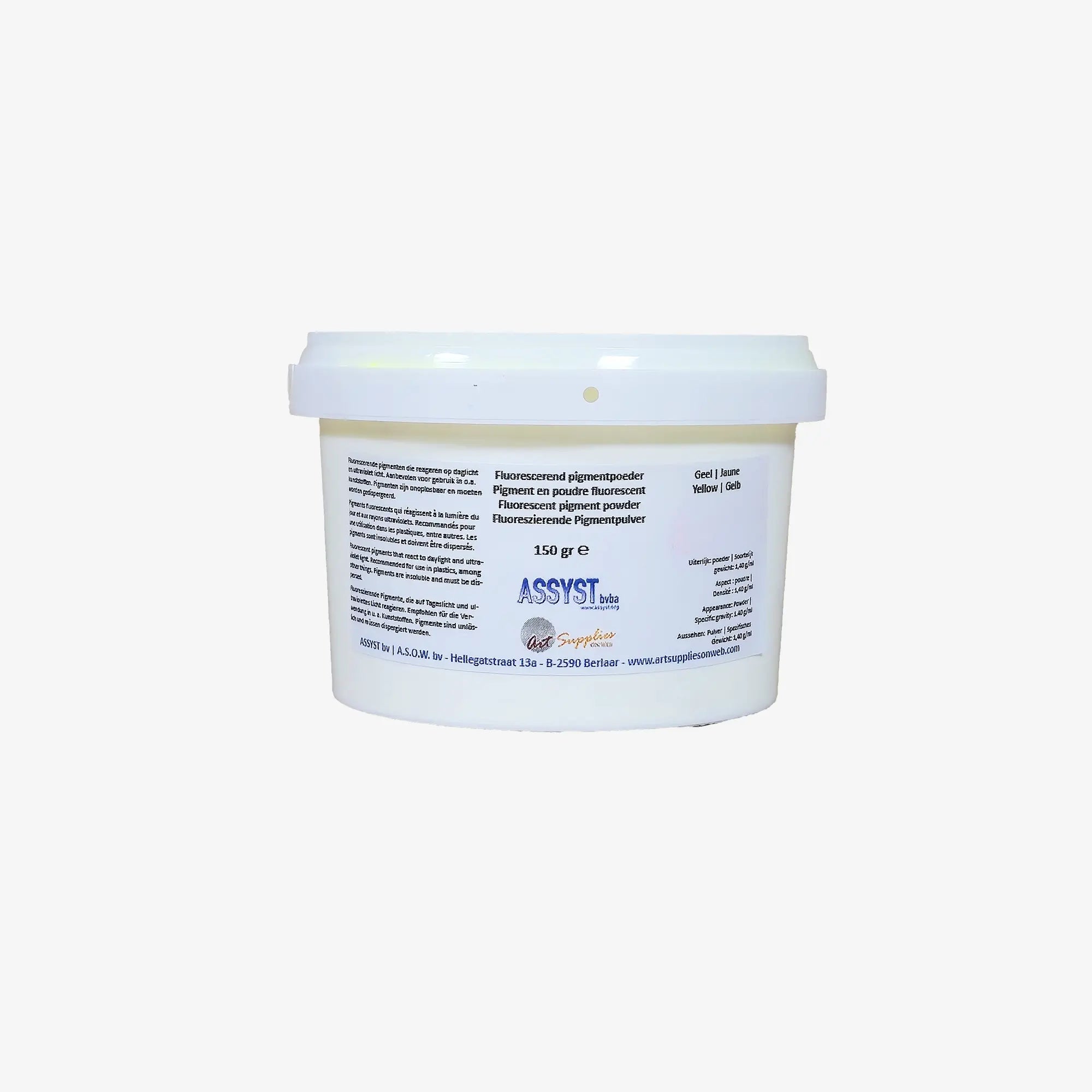Pigment en poudre fluorescent