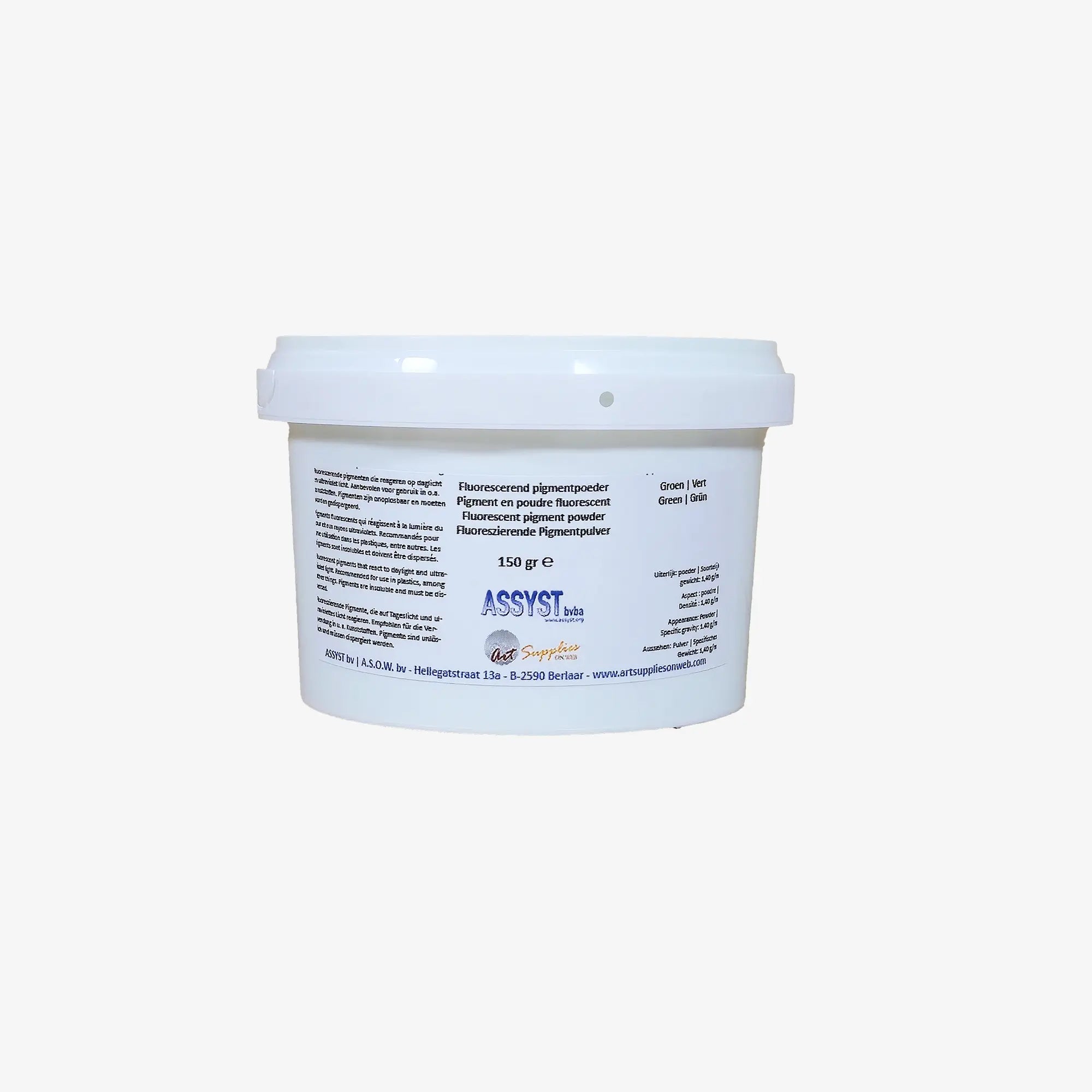 Pigment en poudre fluorescent