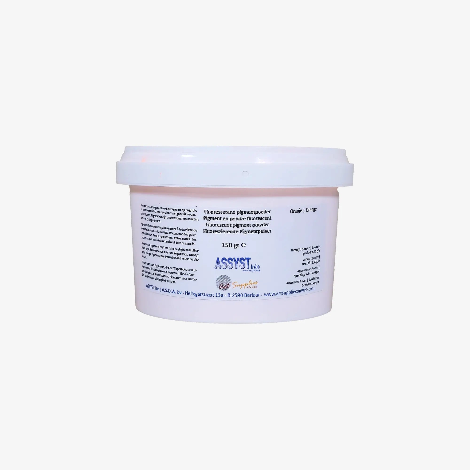 Pigment en poudre fluorescent