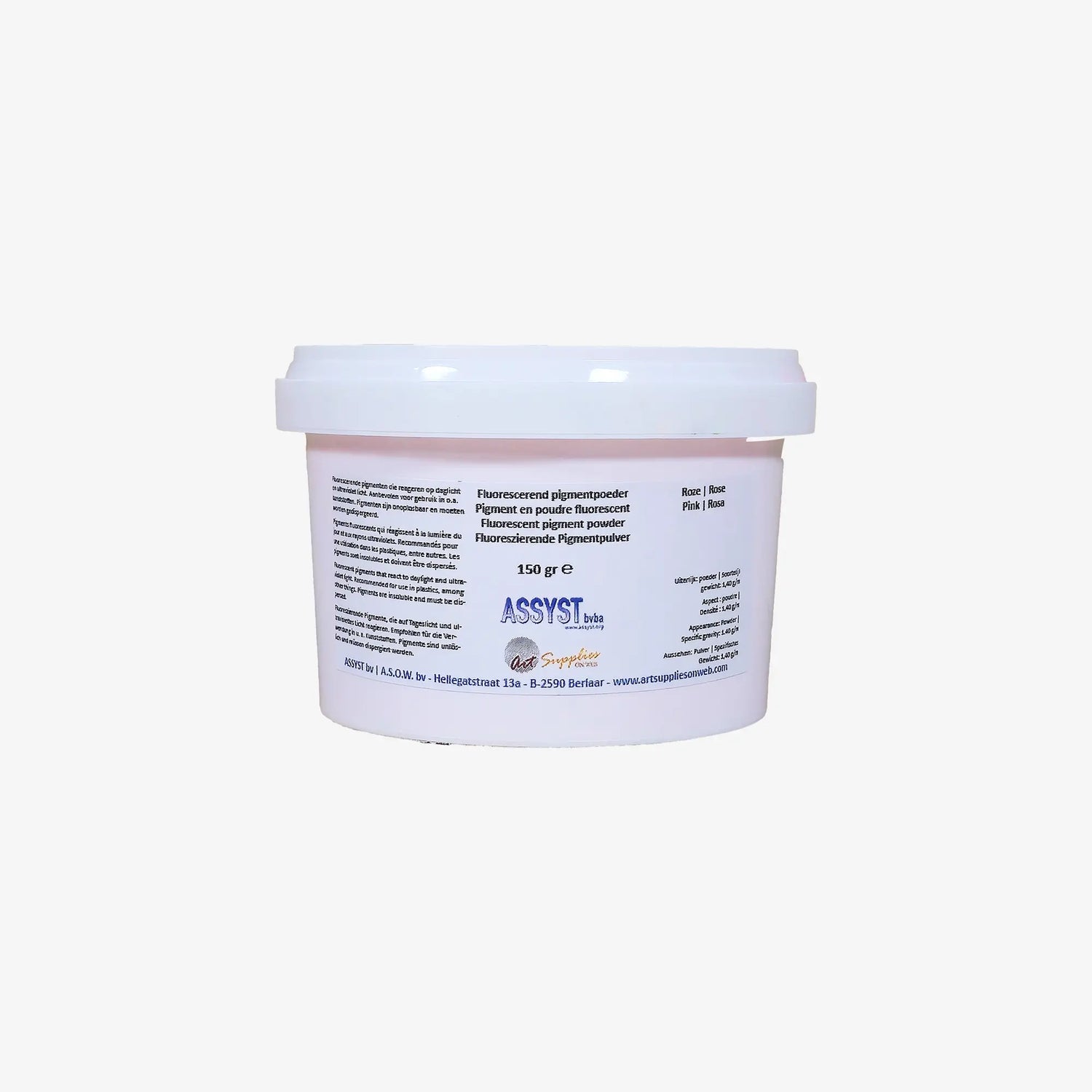 Pigment en poudre fluorescent
