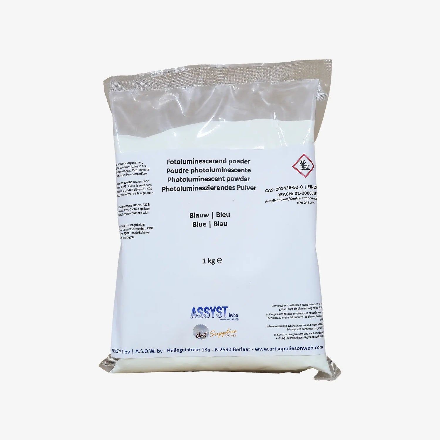 Fotolumineszierendes Pigmentpulver