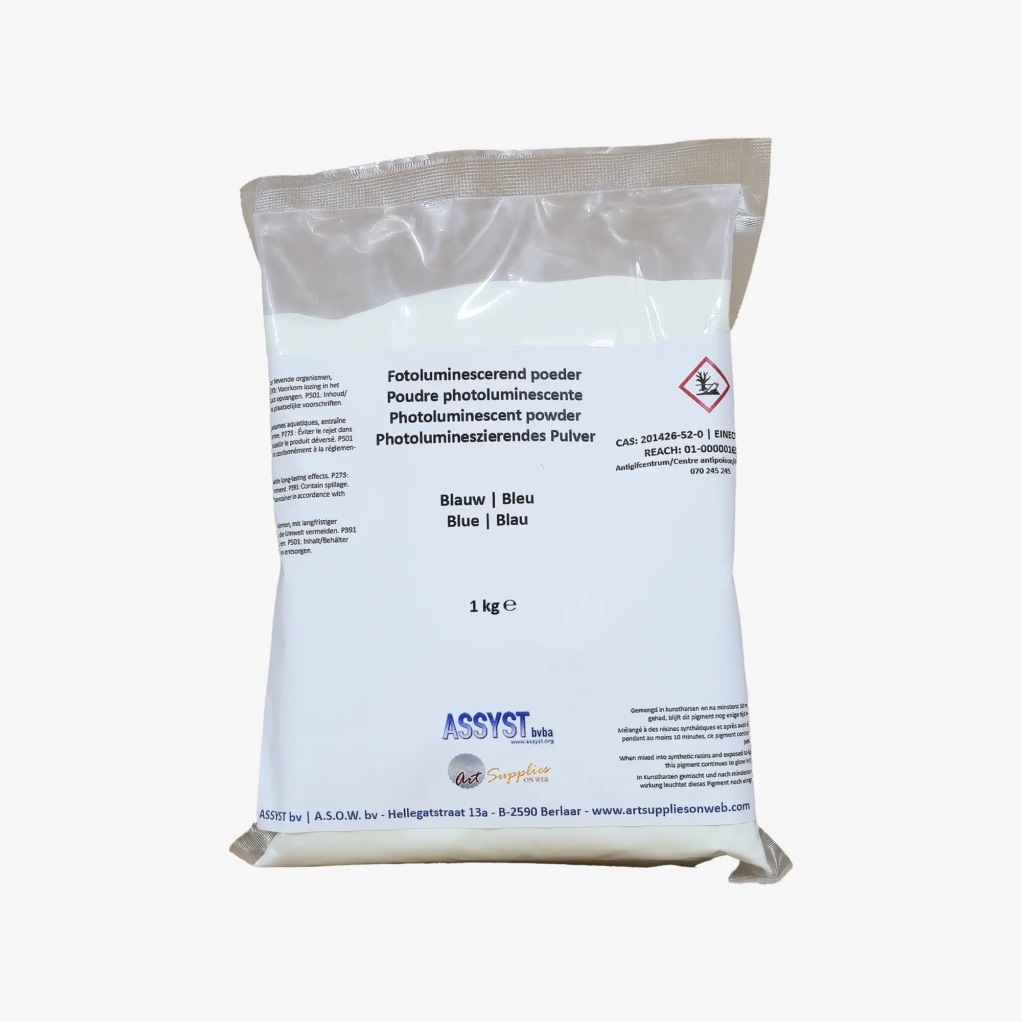 Fotolumineszierendes Pigmentpulver