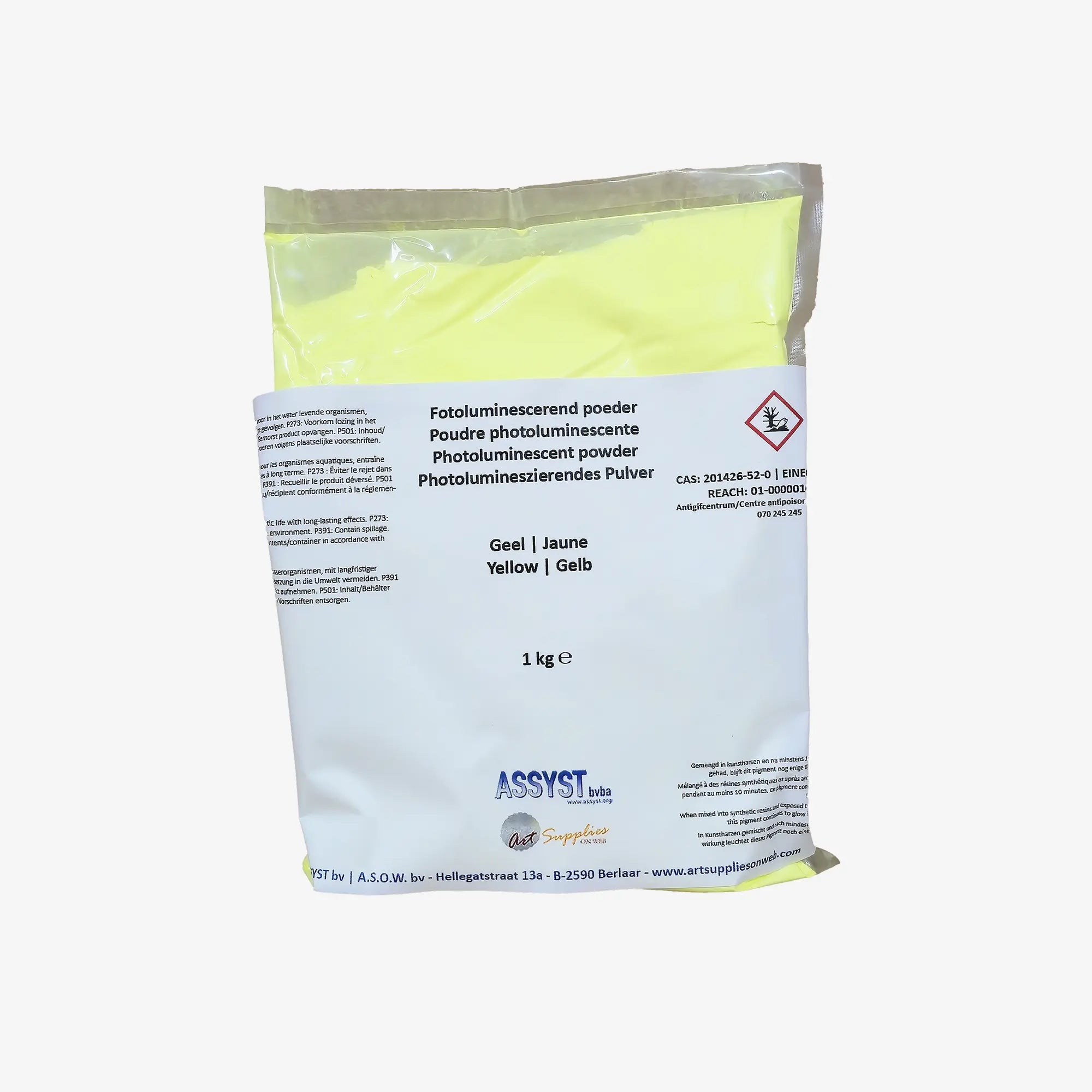 Fotolumineszierendes Pigmentpulver