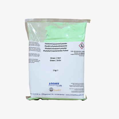 Fotolumineszierendes Pigmentpulver