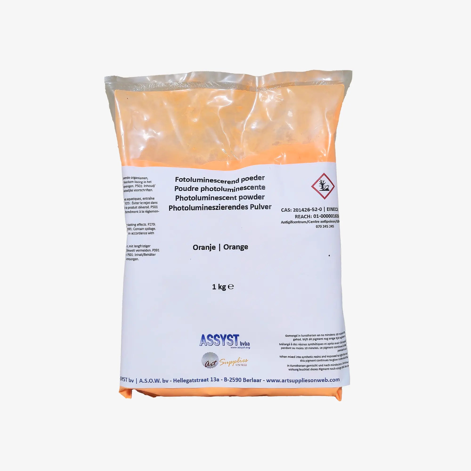 Fotolumineszierendes Pigmentpulver