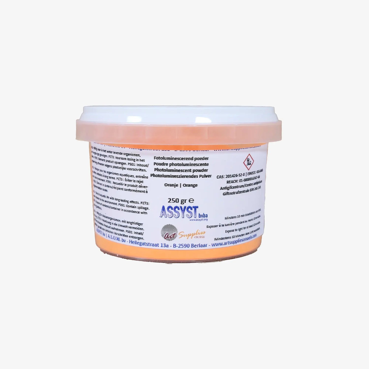 Fotolumineszierendes Pigmentpulver