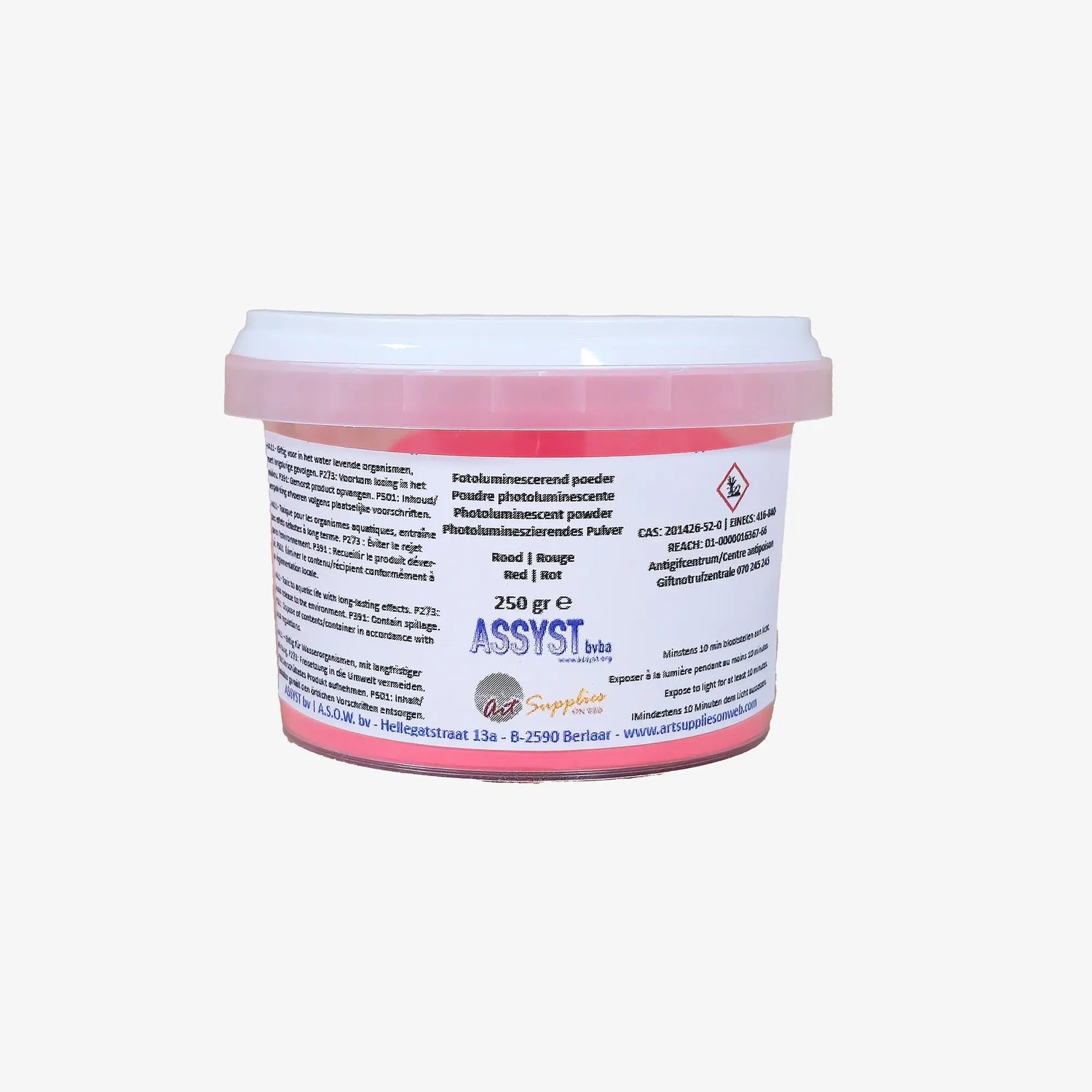 Fotolumineszierendes Pigmentpulver