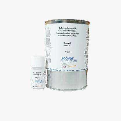 Polyester gravicol 2397 + hardener