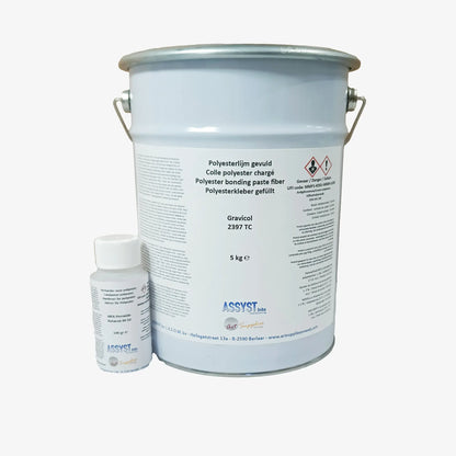 Polyester gravicol 2397 + hardener