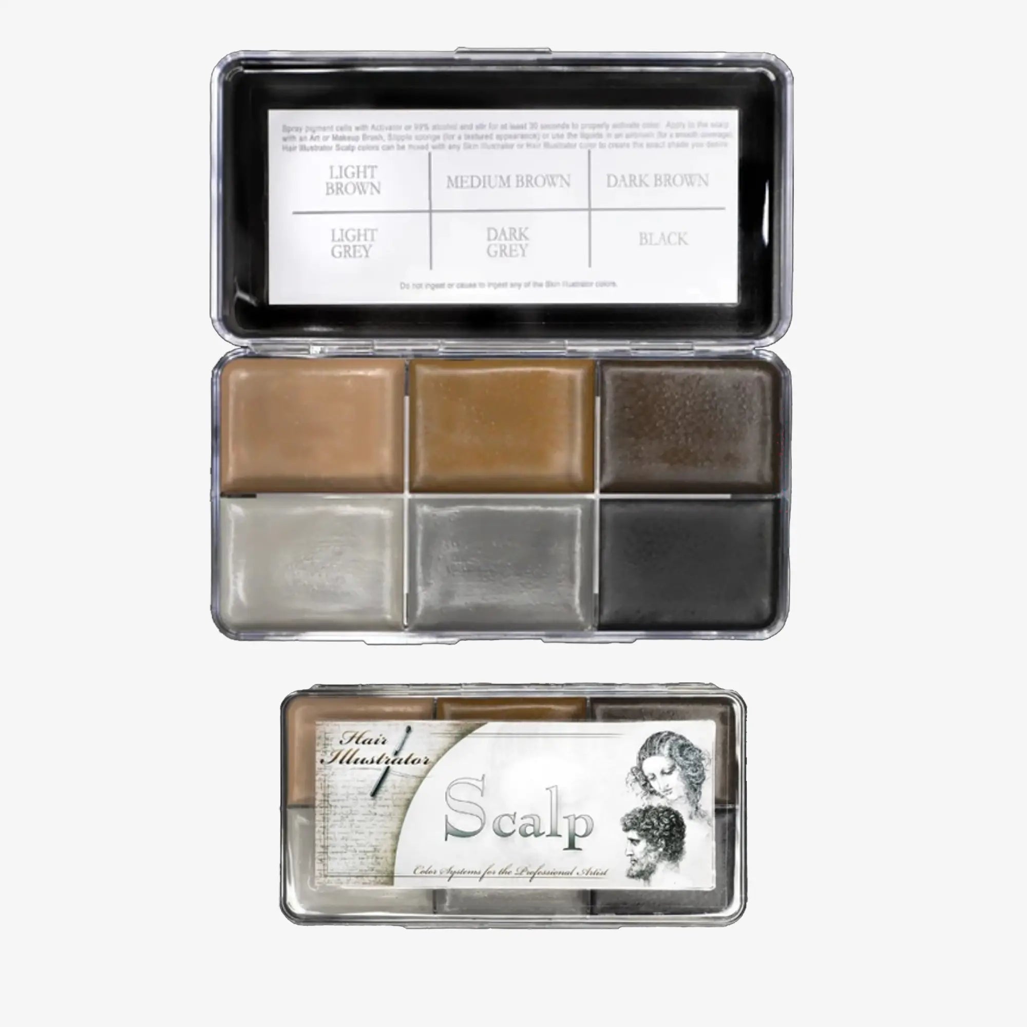 Make-up palettes.