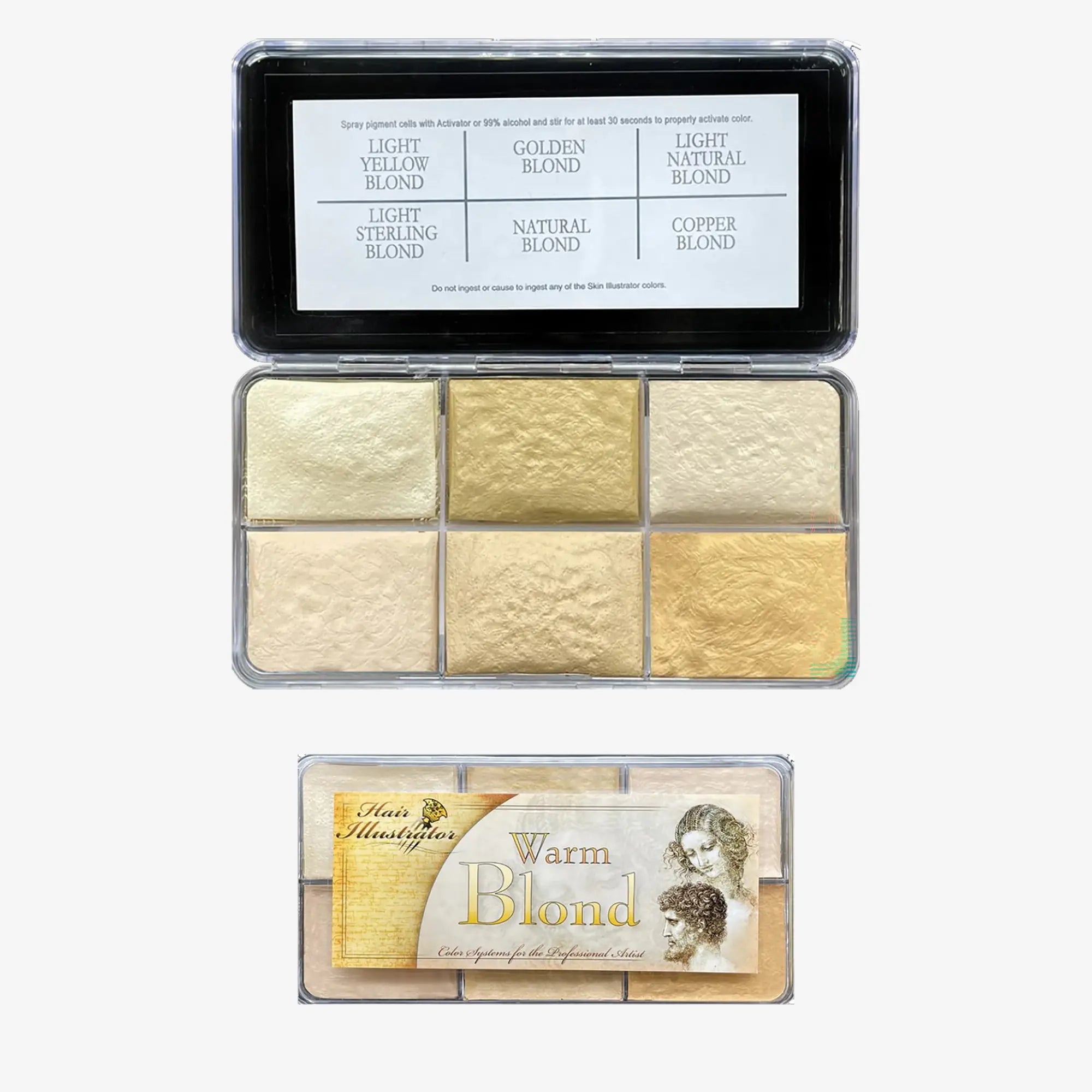 Make-up palettes.