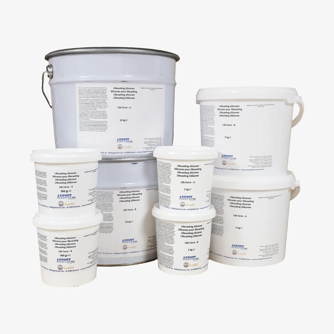 Life Form Life Casting Silicone A+B