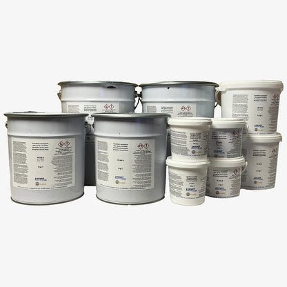 Kneadable epoxy paste A+B