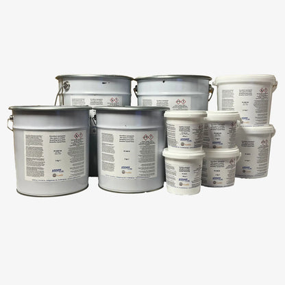 Kneadable epoxy paste A+B