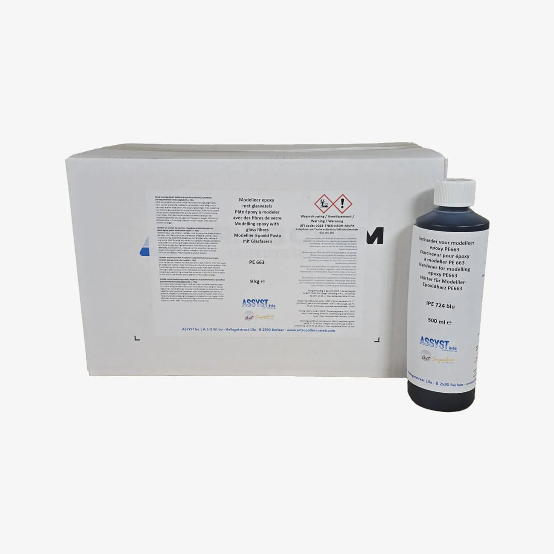 Modelling epoxy PE663+hardener