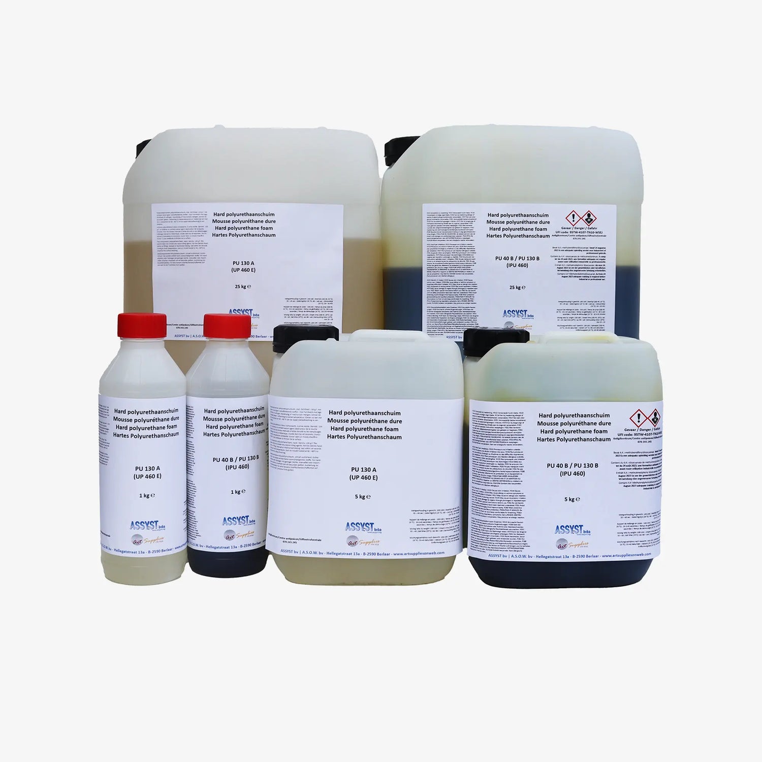 Polyurethane foam - hard A+B