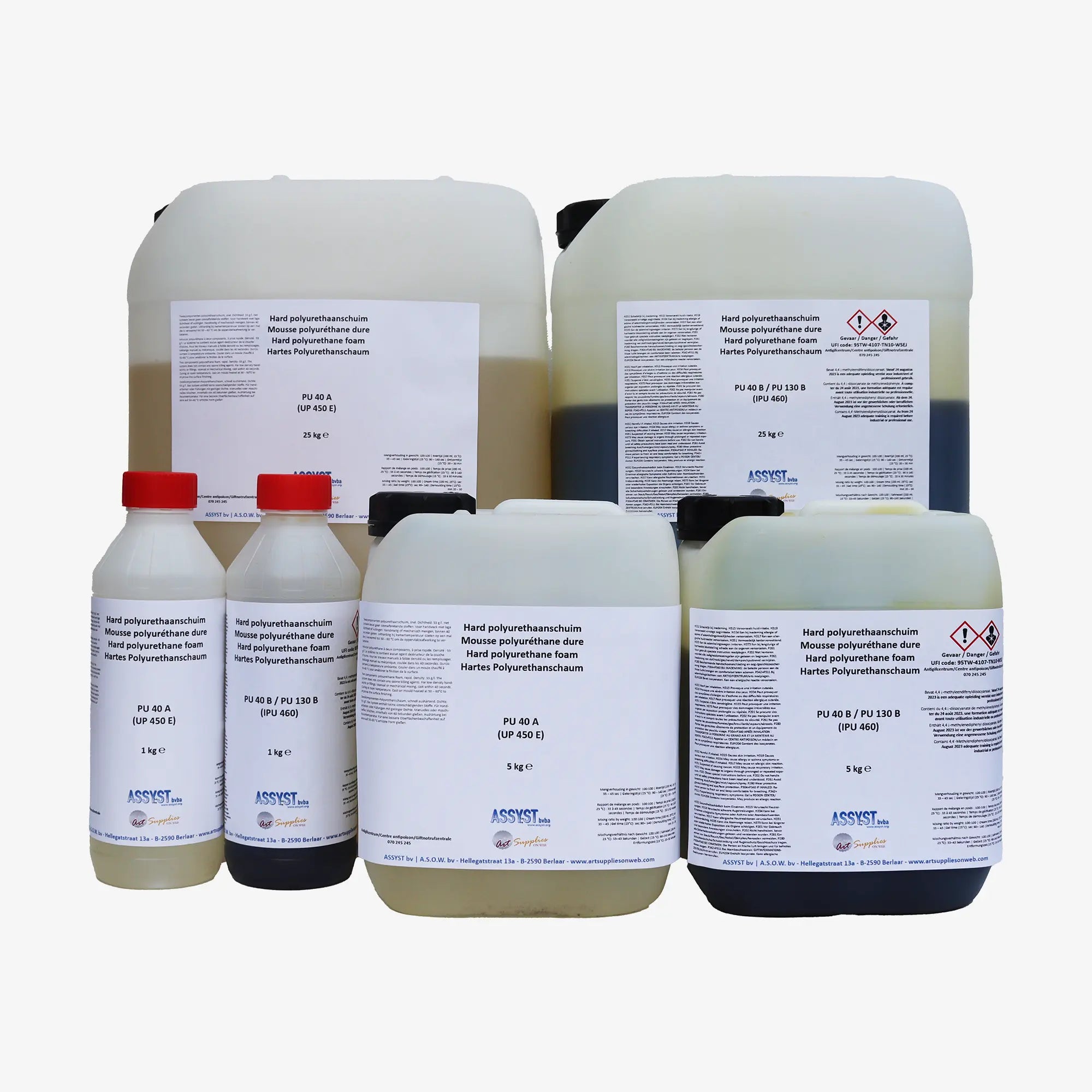 Polyurethane foam - hard A+B